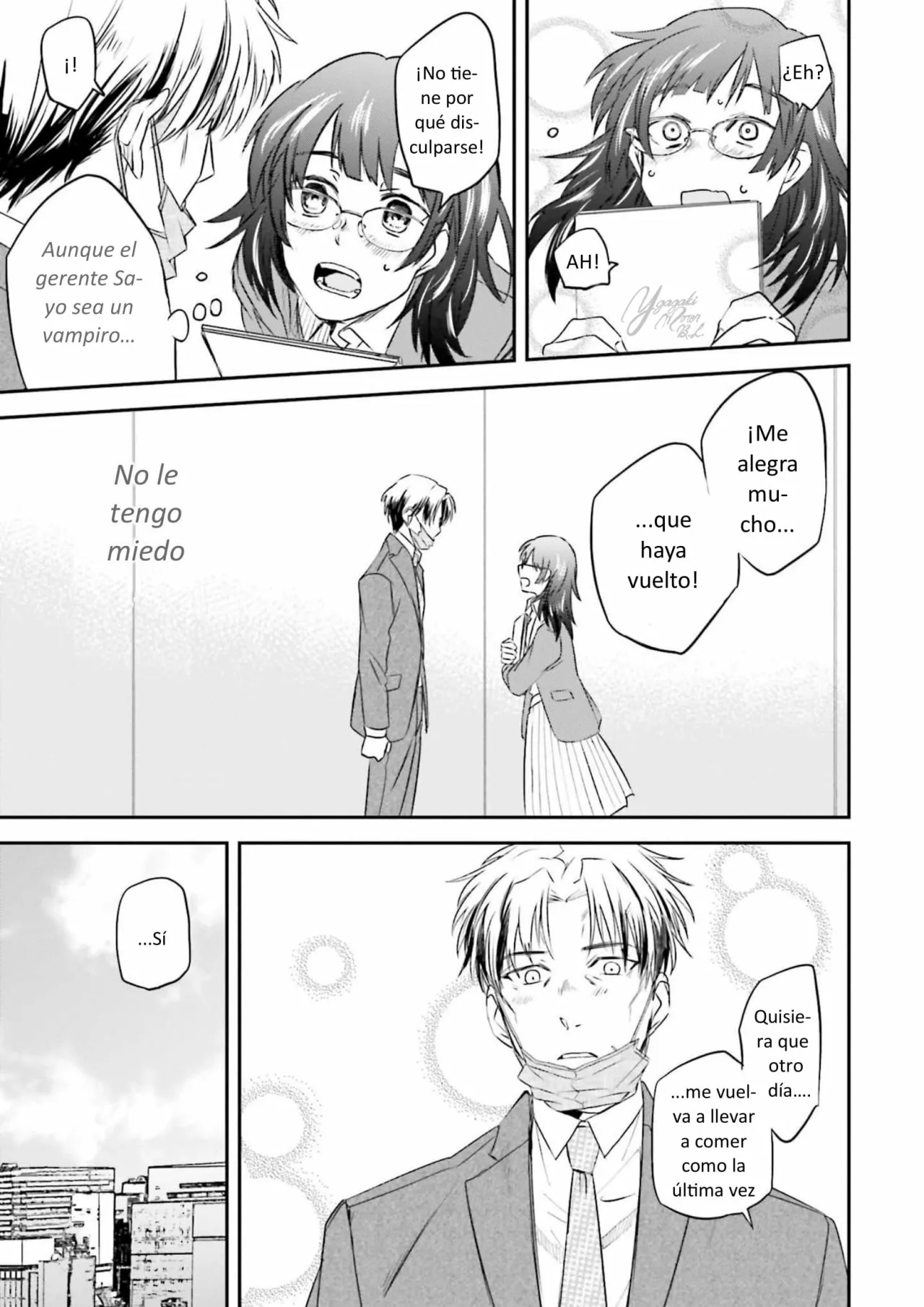 Yabun ni Kyuuketsu Shitsureishimasu. Capítulo 12 - Page 3
