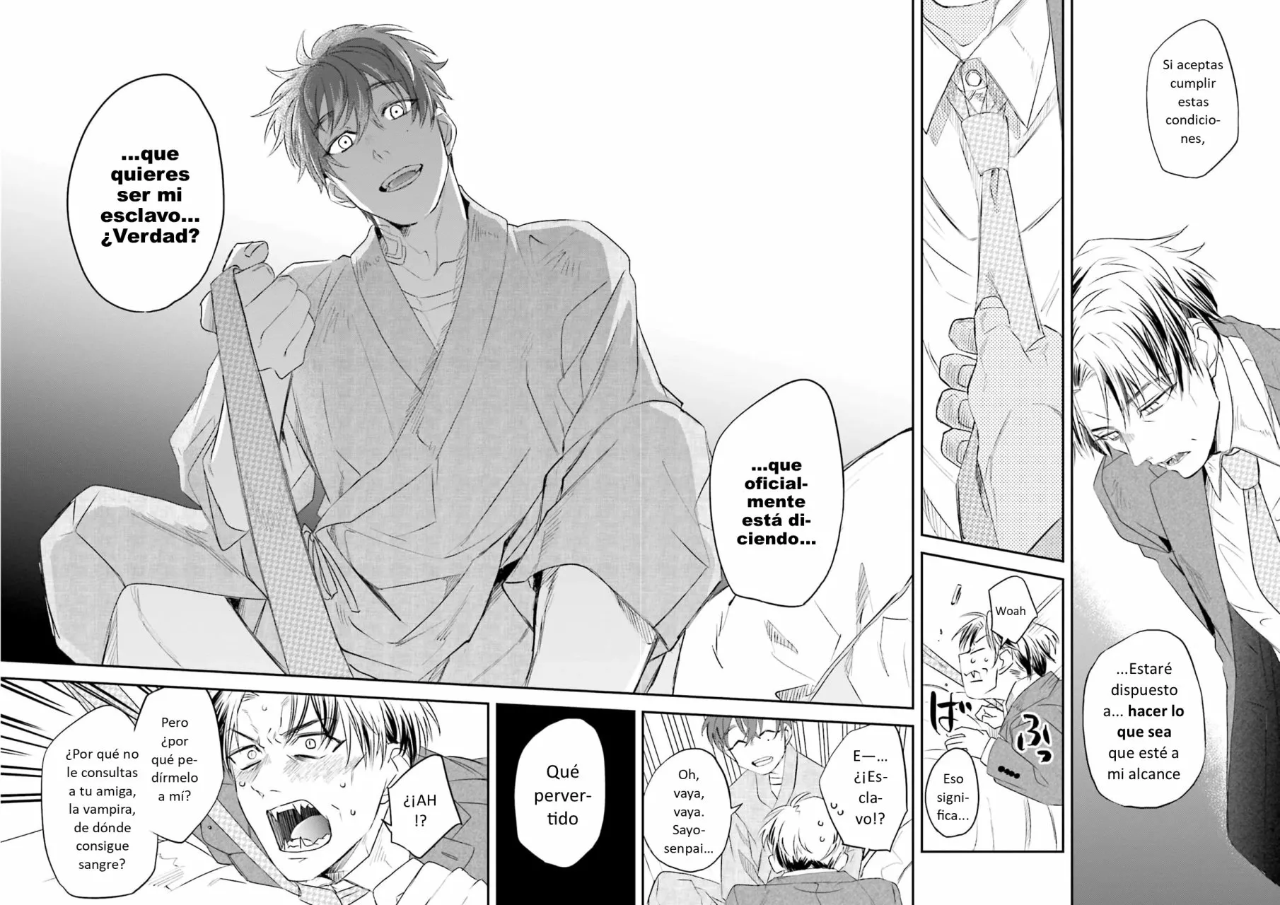 Yabun ni Kyuuketsu Shitsureishimasu. Capítulo 12 - Page 8