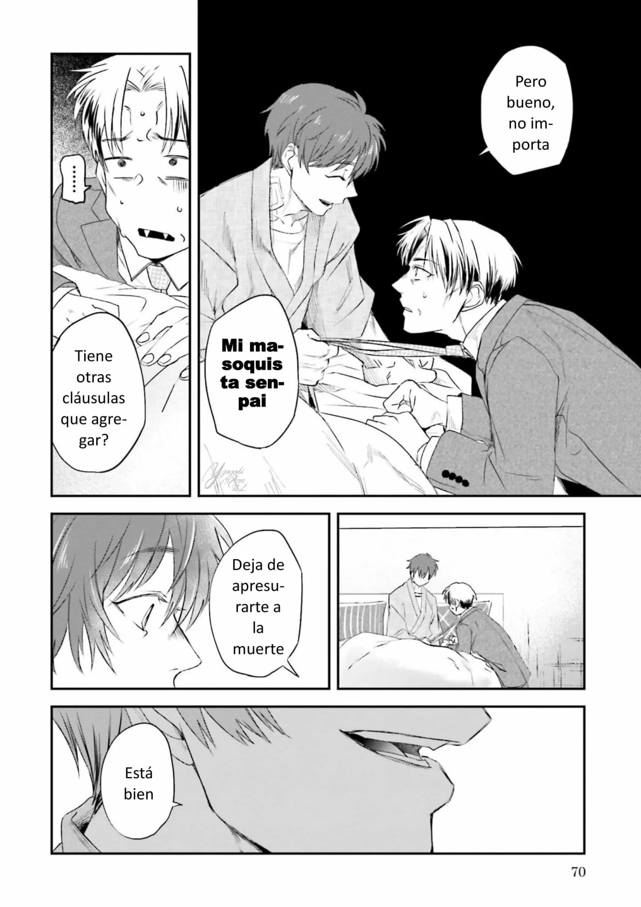 Yabun ni Kyuuketsu Shitsureishimasu. Capítulo 12 - Page 9