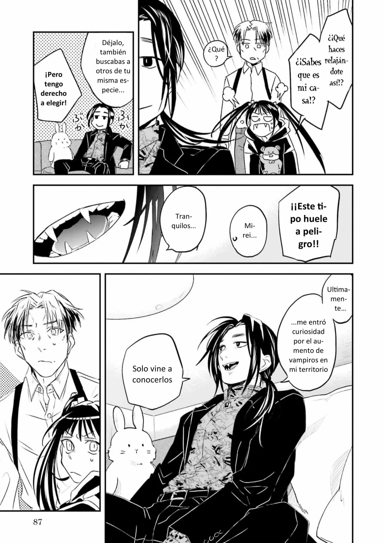 Yabun ni Kyuuketsu Shitsureishimasu. Capítulo 13 - Page 9