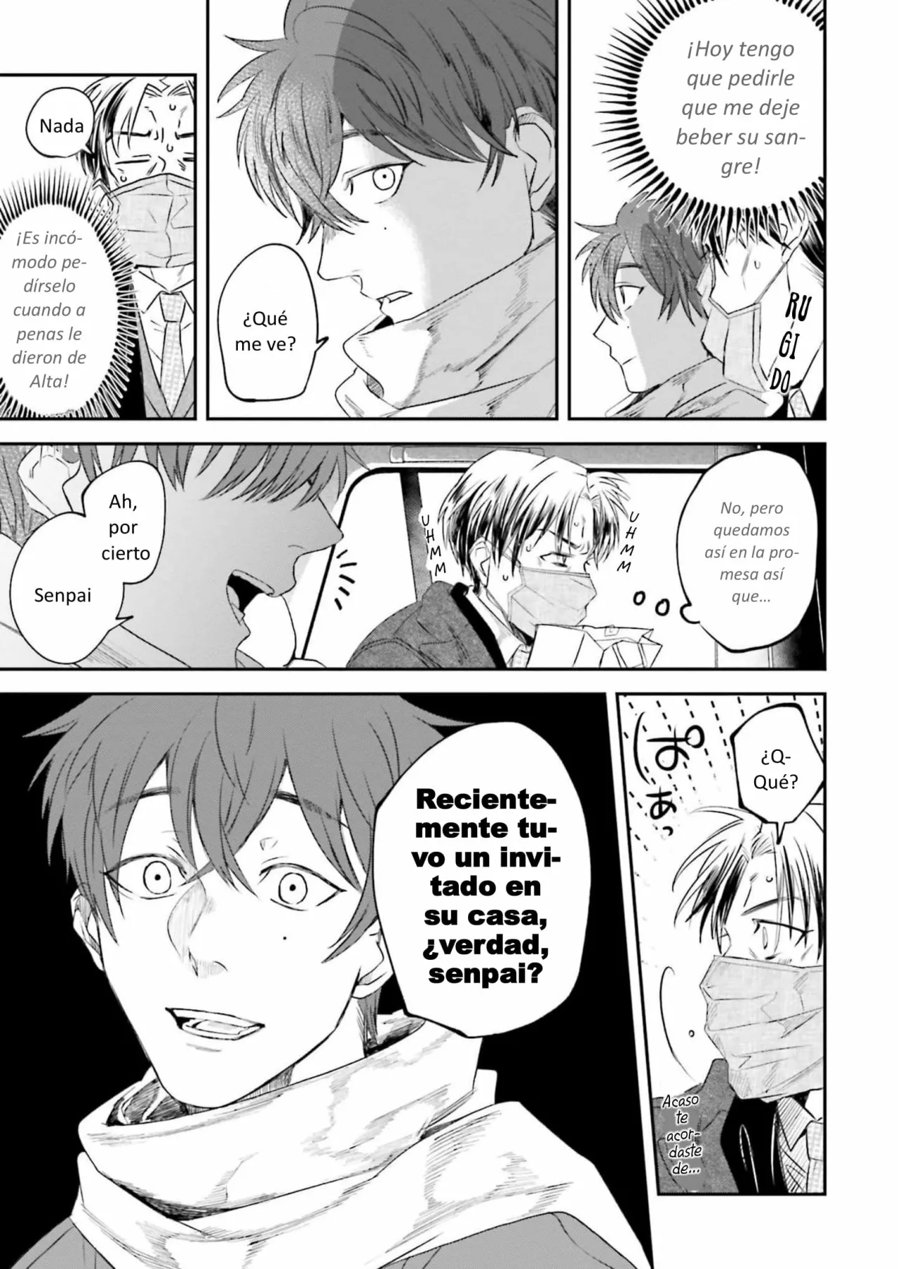Yabun ni Kyuuketsu Shitsureishimasu. Capítulo 14 - Page 9