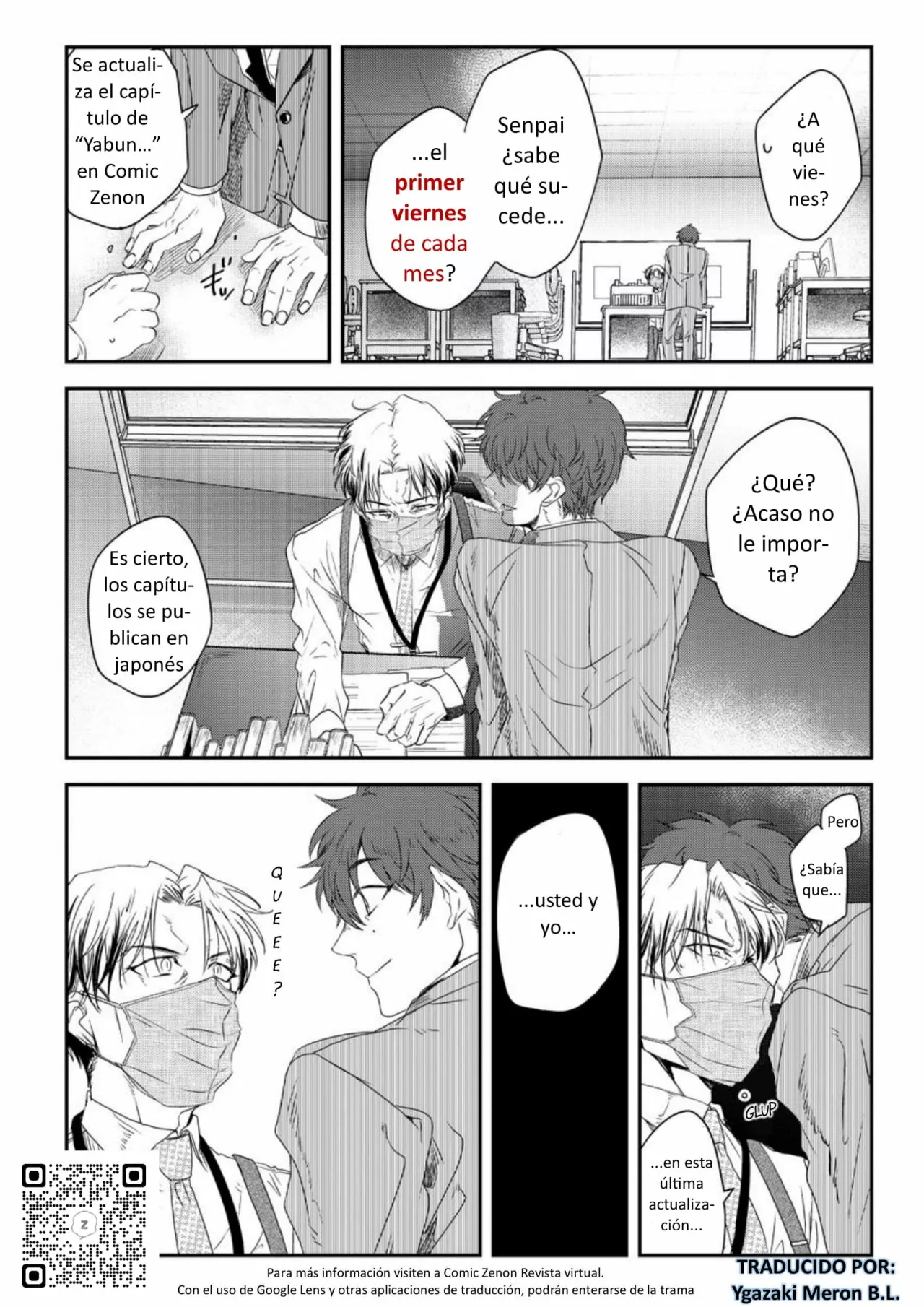 Yabun ni Kyuuketsu Shitsureishimasu. Capítulo 17 - Page 23