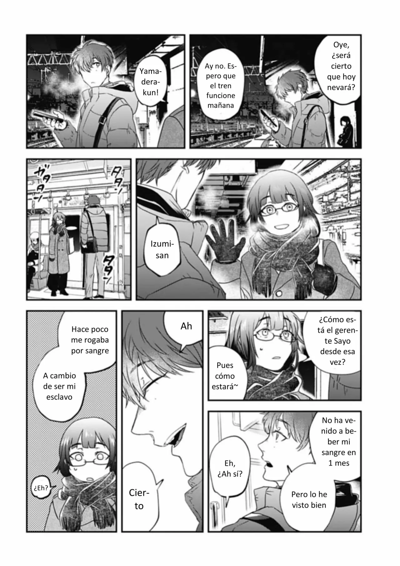 Yabun ni Kyuuketsu Shitsureishimasu. Capítulo 19 - Page 9