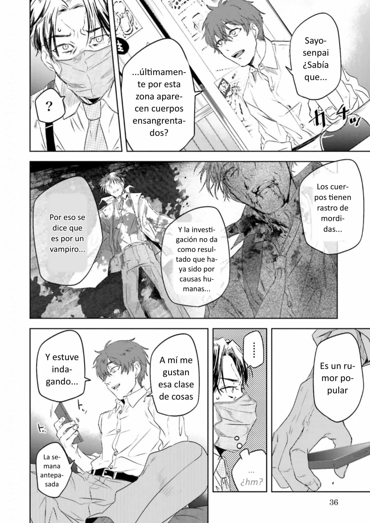 Yabun ni Kyuuketsu Shitsureishimasu. Capítulo 2 - Page 6
