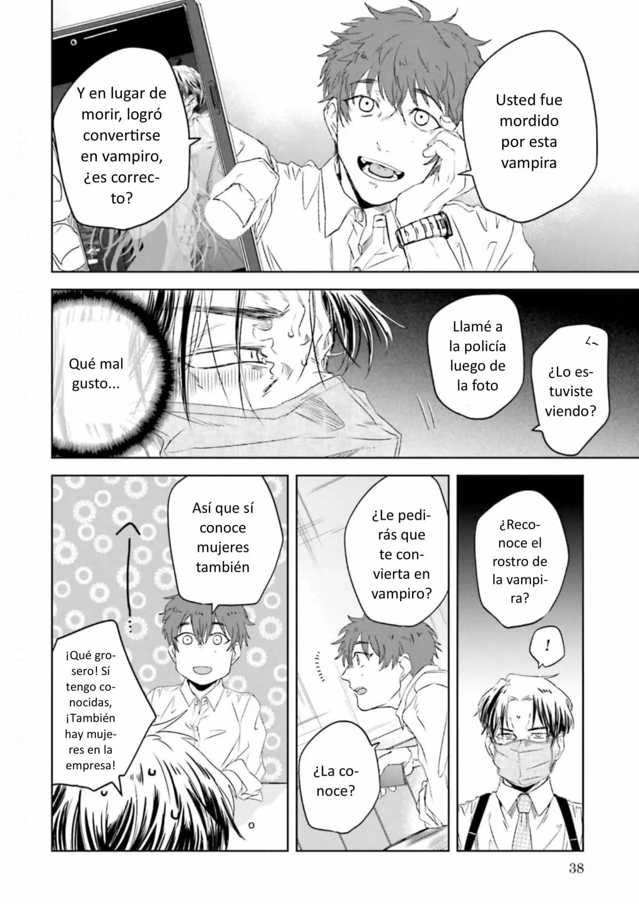 Yabun ni Kyuuketsu Shitsureishimasu. Capítulo 2 - Page 8