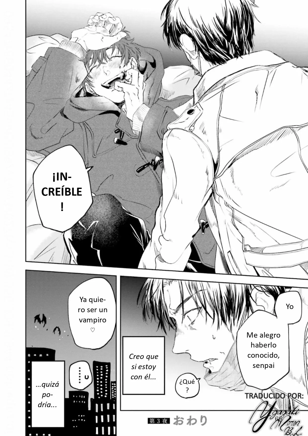 Yabun ni Kyuuketsu Shitsureishimasu. Capítulo 3 - Page 17