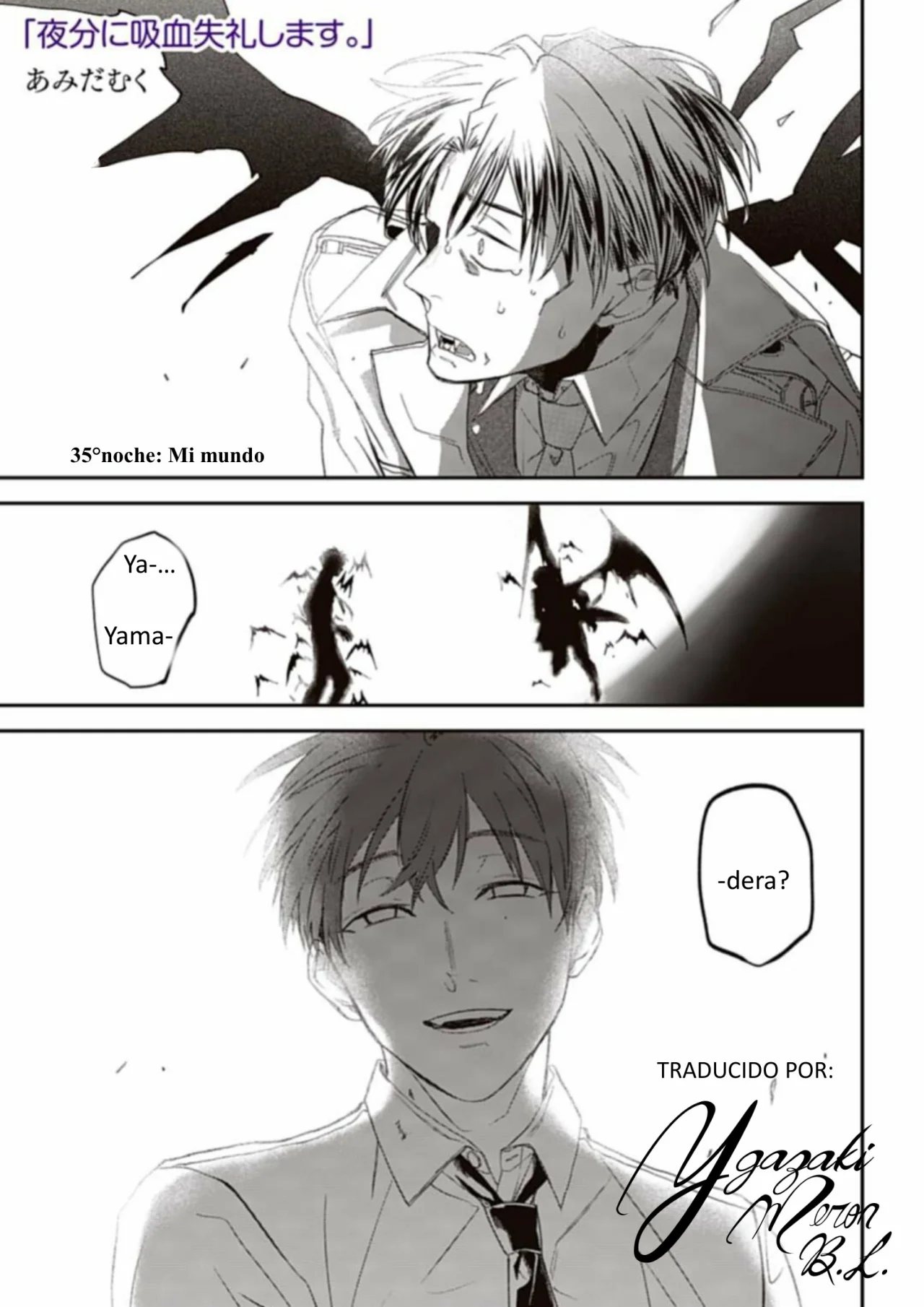 Yabun ni Kyuuketsu Shitsureishimasu. Capítulo 35 - Page 1