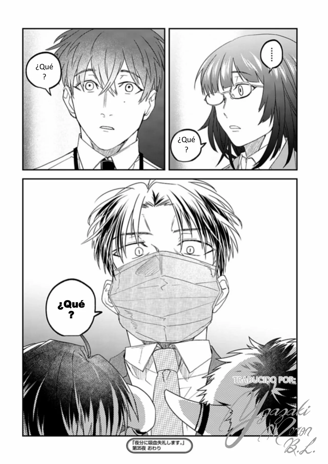 Yabun ni Kyuuketsu Shitsureishimasu. Capítulo 35 - Page 20