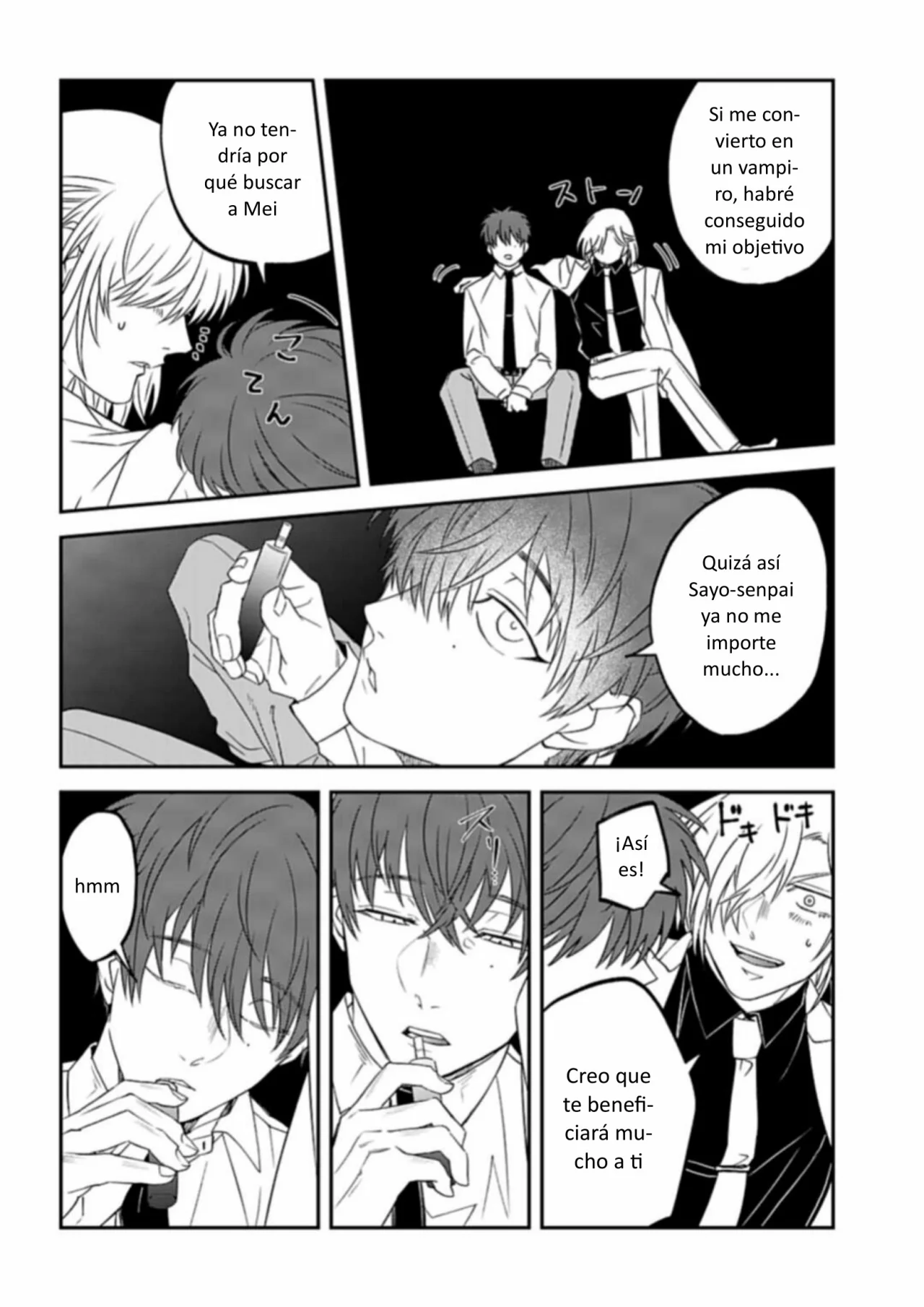 Yabun ni Kyuuketsu Shitsureishimasu. Capítulo 37 - Page 28