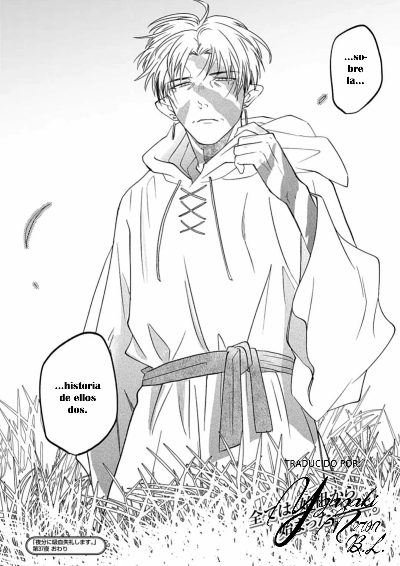 Yabun ni Kyuuketsu Shitsureishimasu. Capítulo 37 - Page 36