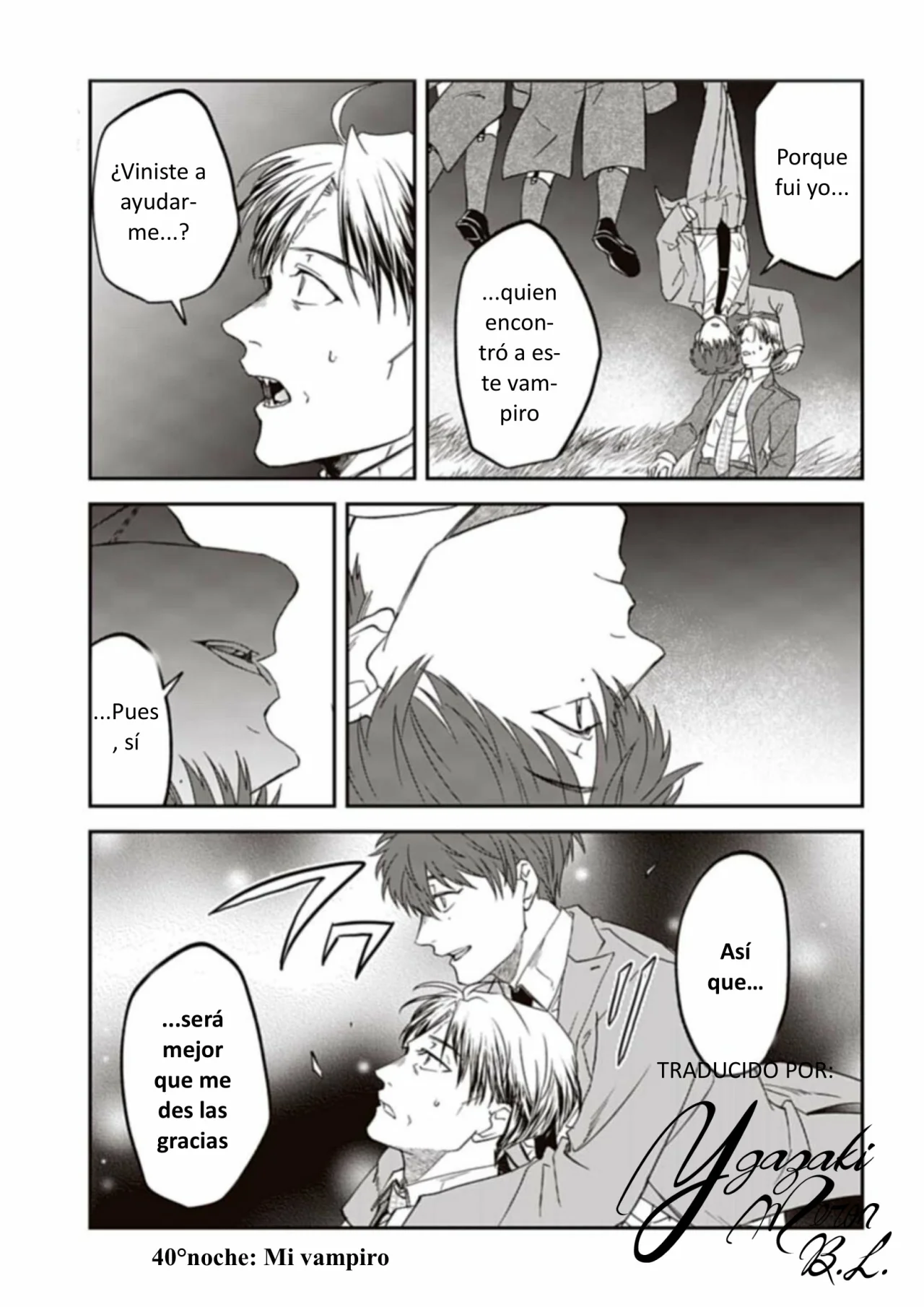 Yabun ni Kyuuketsu Shitsureishimasu. Capítulo 40 - Page 1