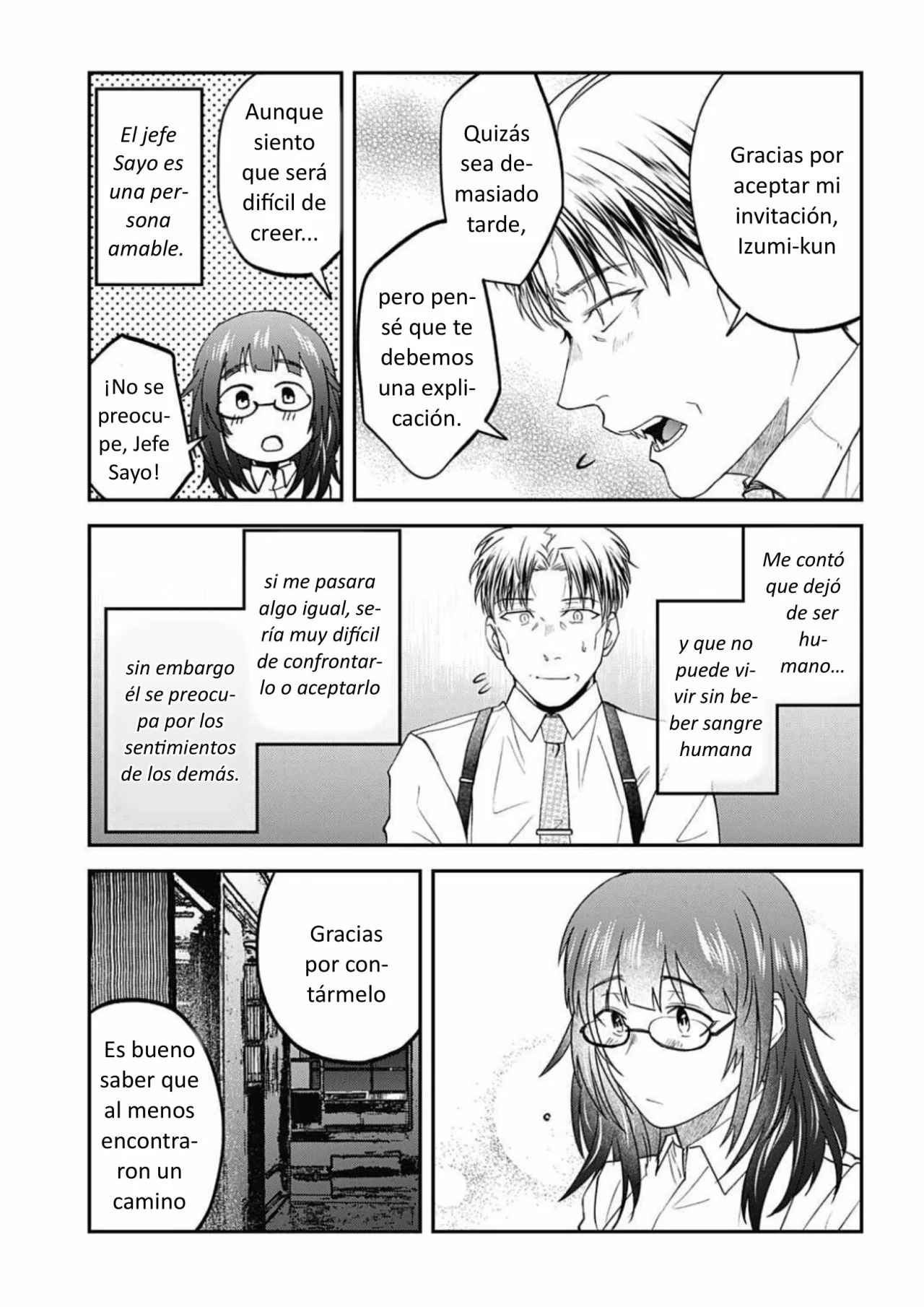 Yabun ni Kyuuketsu Shitsureishimasu. Capítulo 41 - Page 6