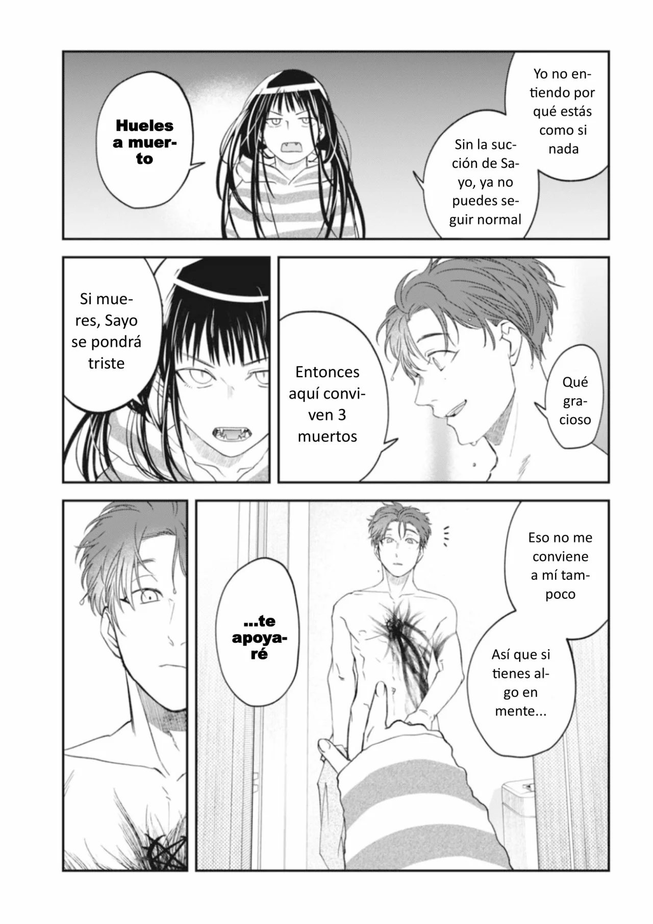 Yabun ni Kyuuketsu Shitsureishimasu. Capítulo 42 - Page 17
