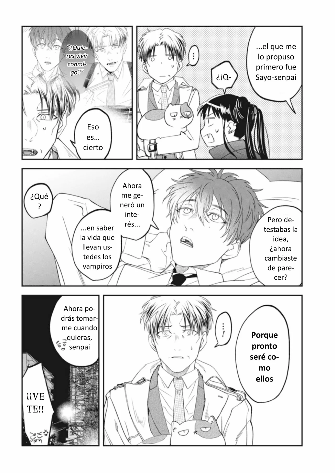 Yabun ni Kyuuketsu Shitsureishimasu. Capítulo 42 - Page 2