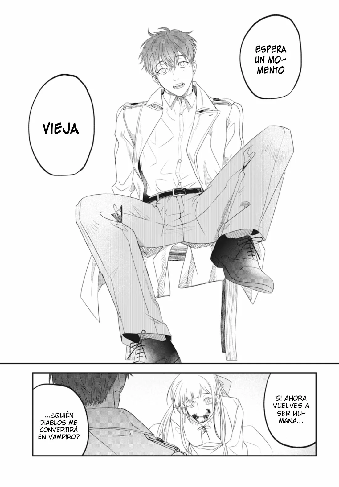 Yabun ni Kyuuketsu Shitsureishimasu. Capítulo 44 - Page 16