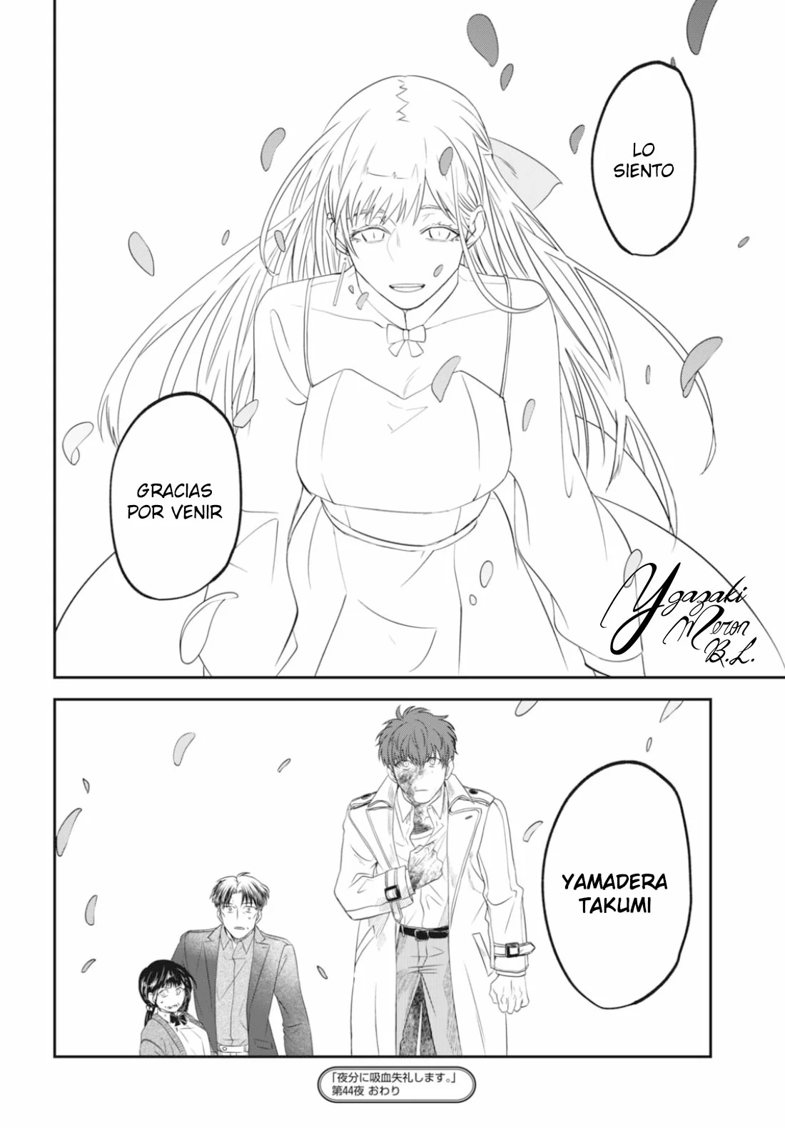 Yabun ni Kyuuketsu Shitsureishimasu. Capítulo 44 - Page 19