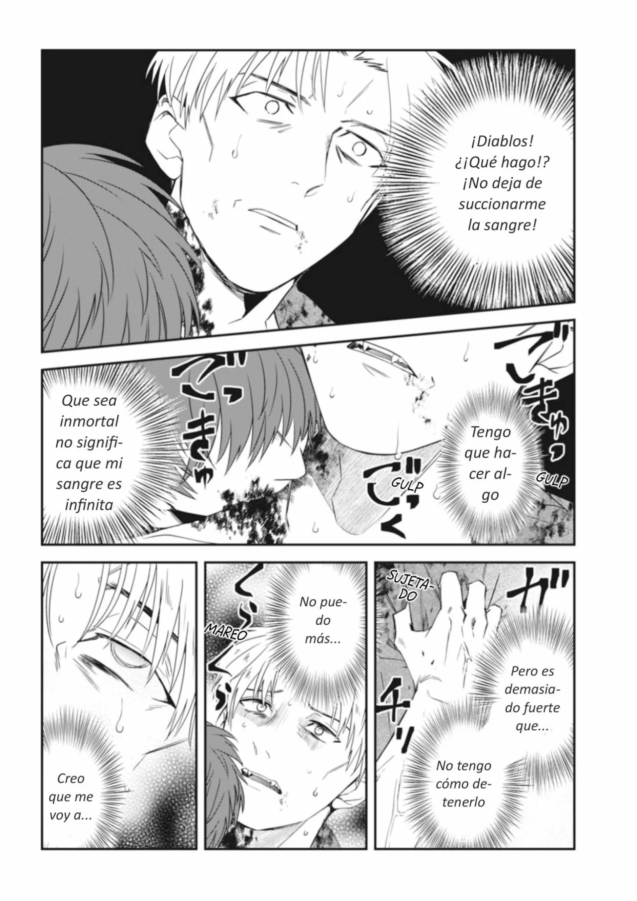 Yabun ni Kyuuketsu Shitsureishimasu. Capítulo 50 - Page 3