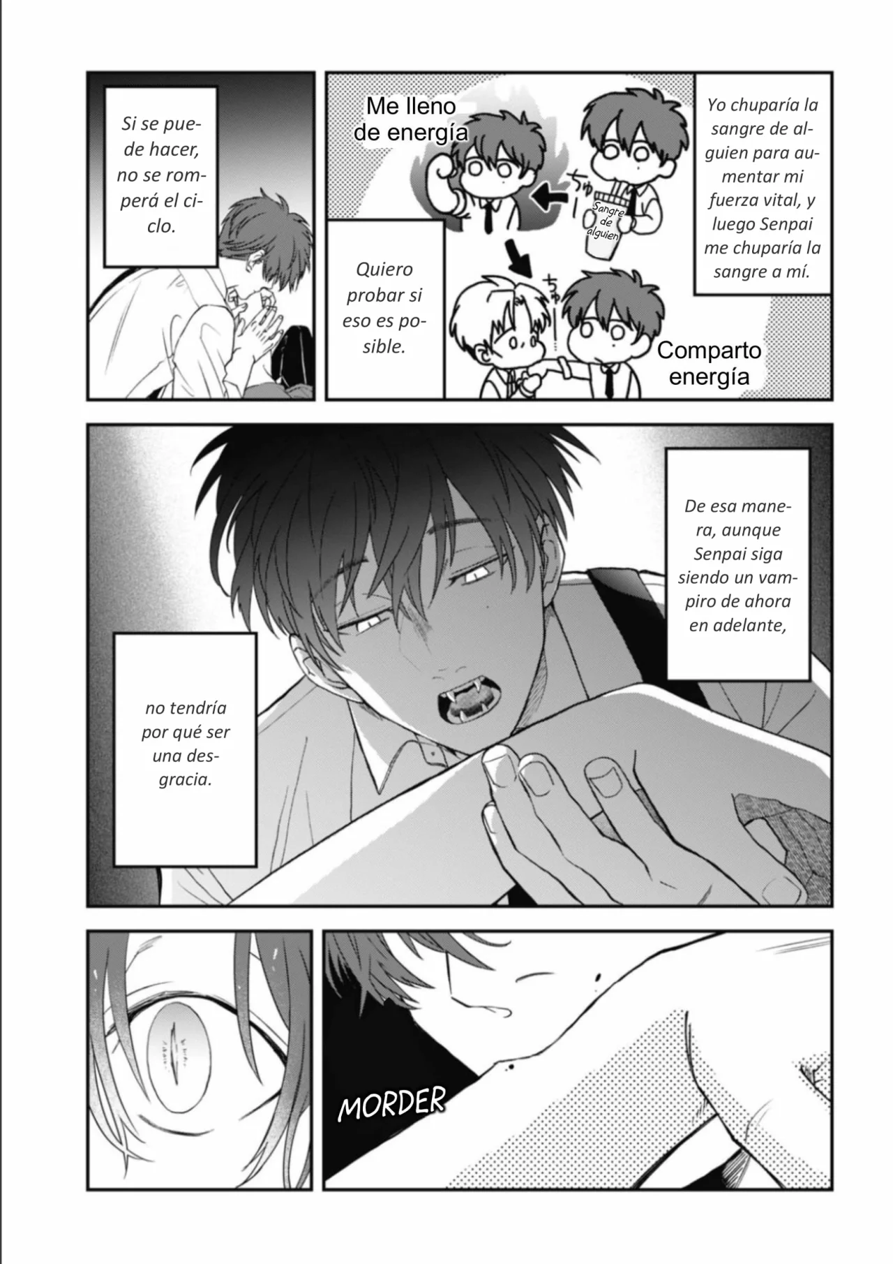 Yabun ni Kyuuketsu Shitsureishimasu. Capítulo 58 - Page 9