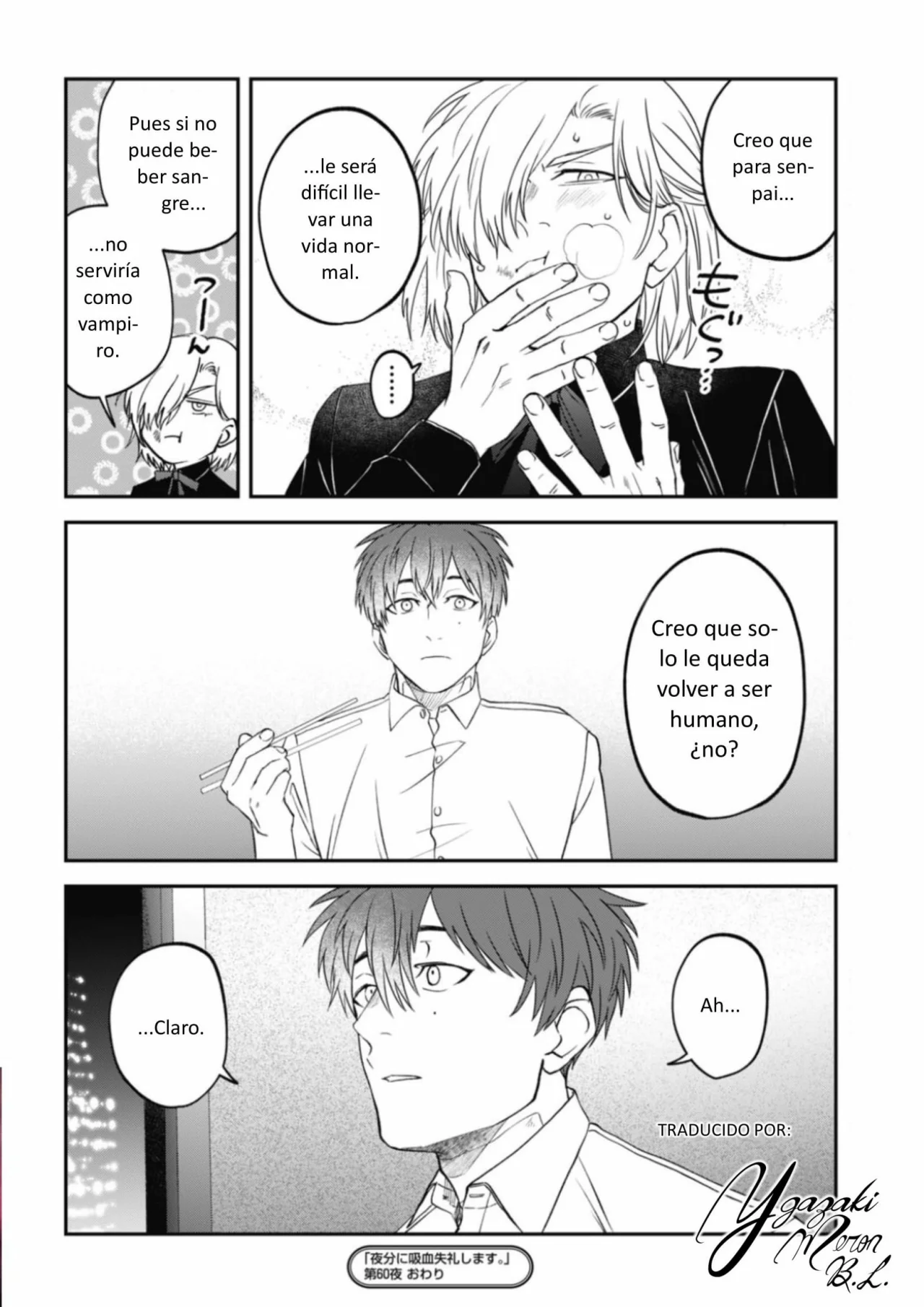 Yabun ni Kyuuketsu Shitsureishimasu. Capítulo 60 - Page 18
