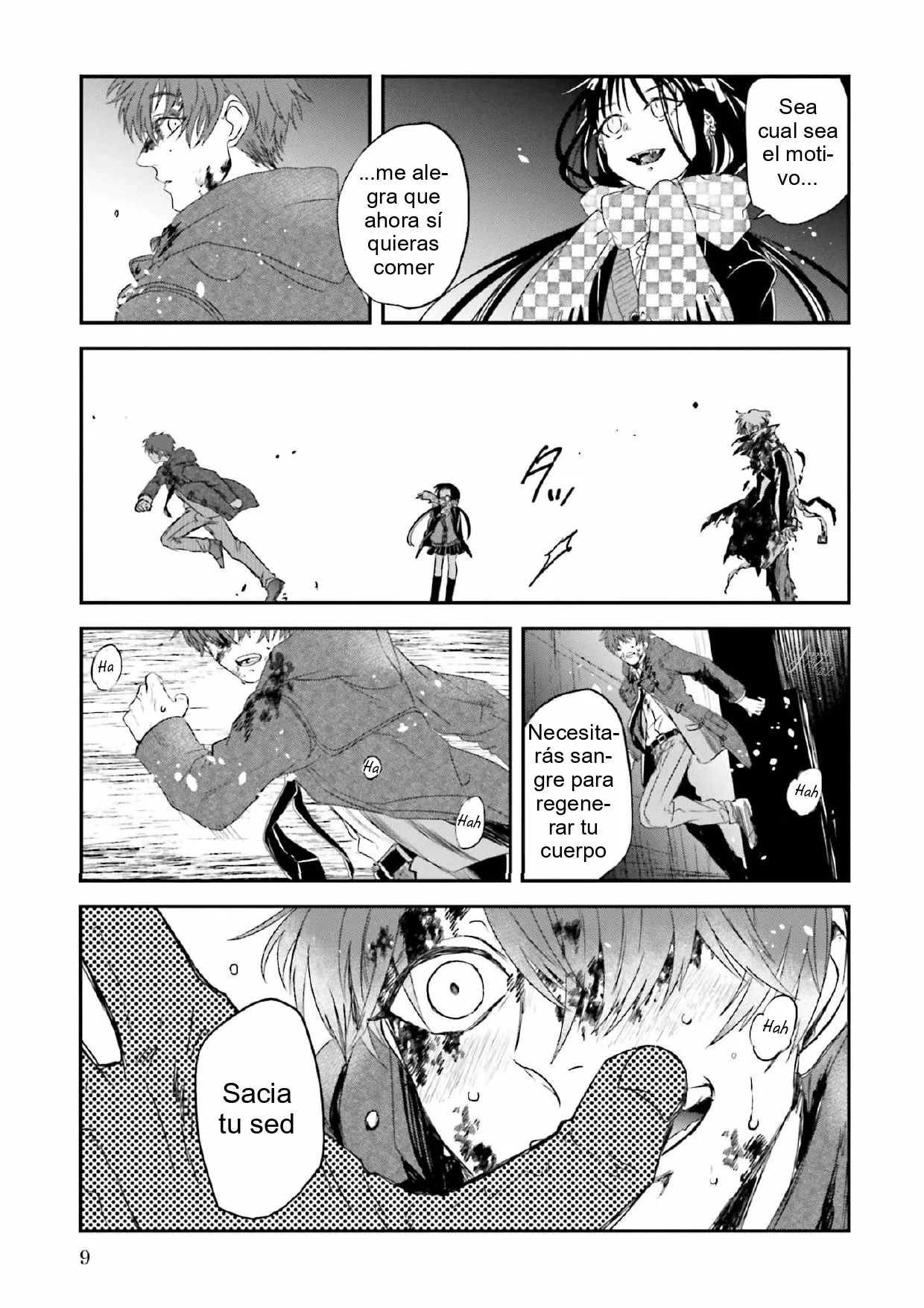 Yabun ni Kyuuketsu Shitsureishimasu. Capítulo 9 - Page 11