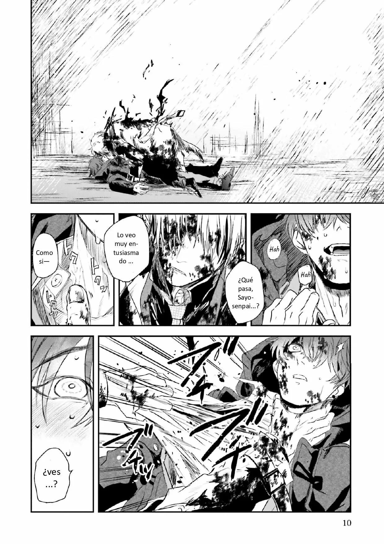 Yabun ni Kyuuketsu Shitsureishimasu. Capítulo 9 - Page 12
