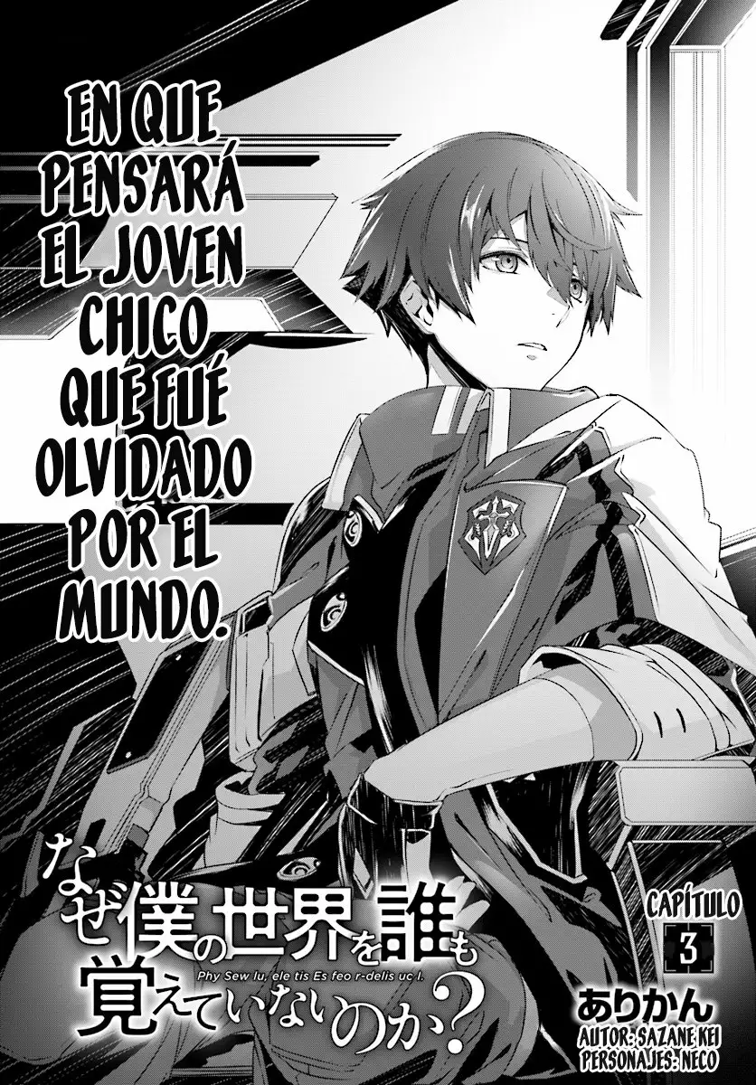 Naze Boku no Sekai wo Daremo Oboeteinai no ka? Capítulo 3 - Page 6