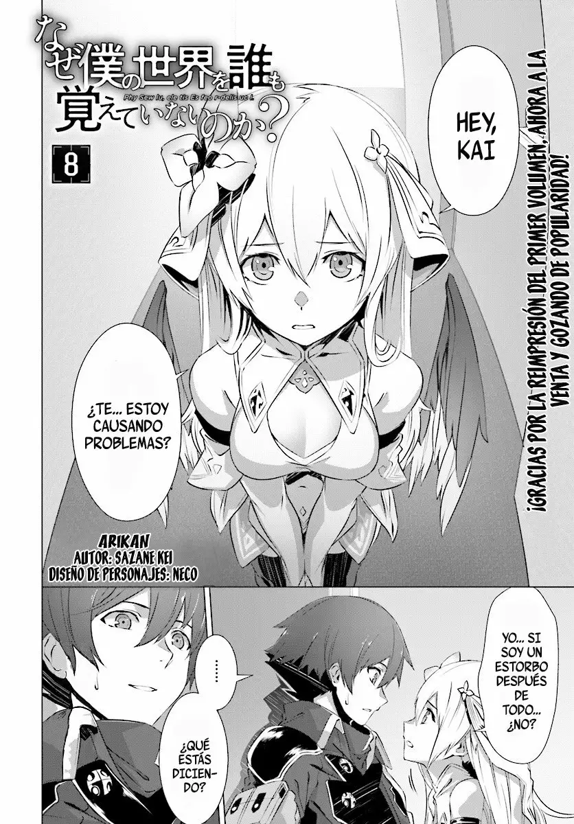 Naze Boku no Sekai wo Daremo Oboeteinai no ka? Capítulo 8 - Page 3