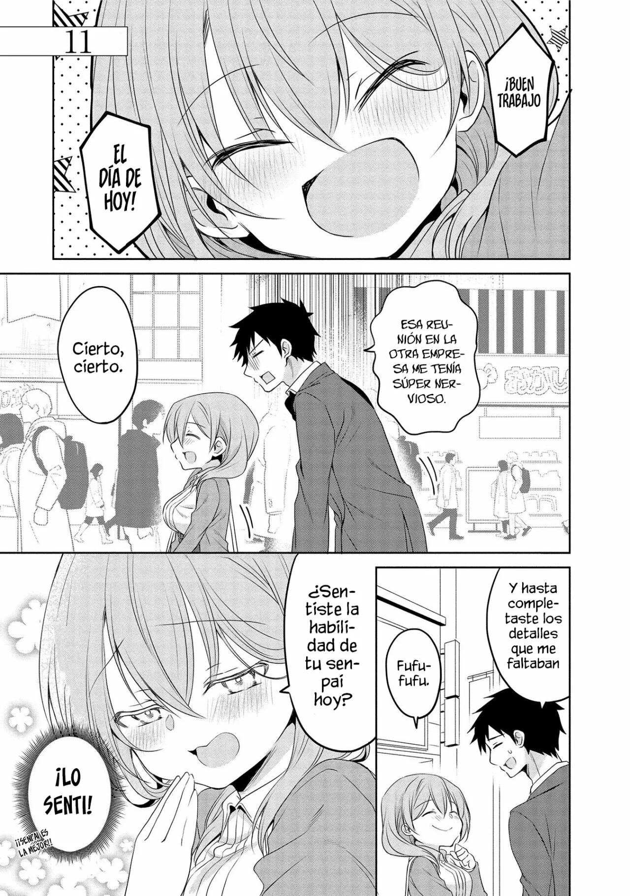 La historia de la pequeña senpai de mi compañía Capítulo 11 - Page 3