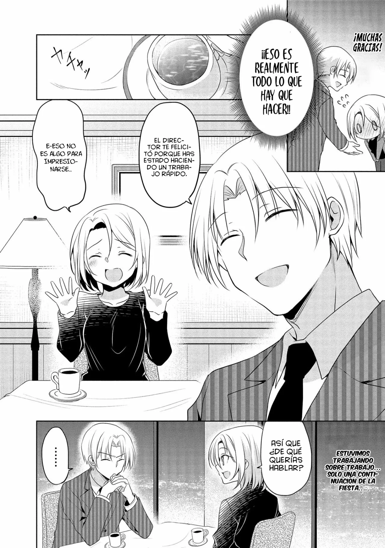 La historia de la pequeña senpai de mi compañía Capítulo 14 - Page 6
