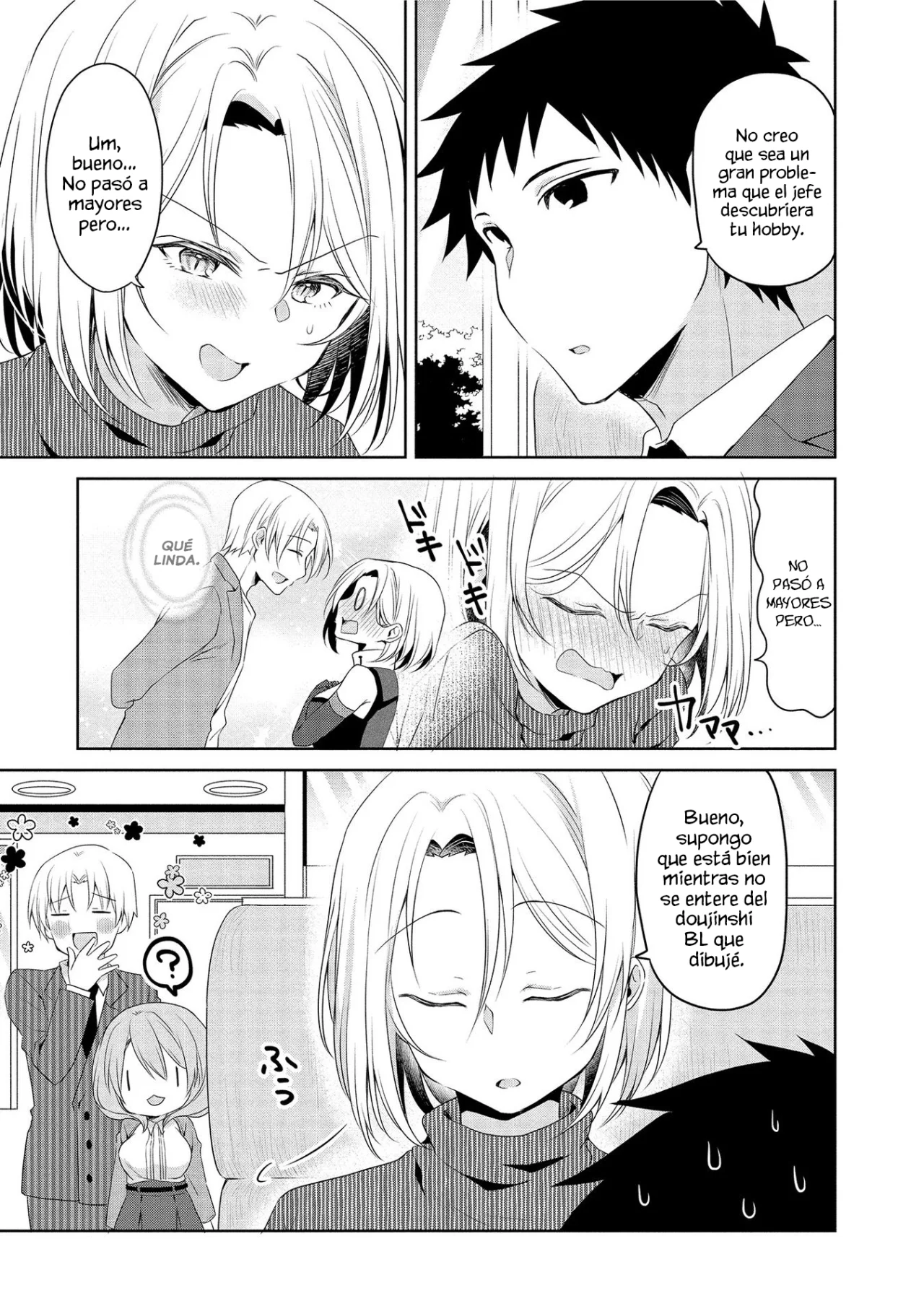 La historia de la pequeña senpai de mi compañía Capítulo 15 - Page 7