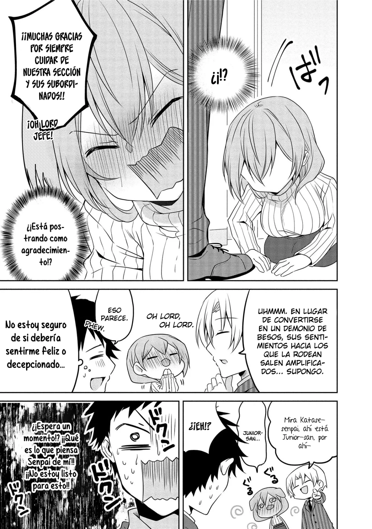 La historia de la pequeña senpai de mi compañía Capítulo 17 - Page 7
