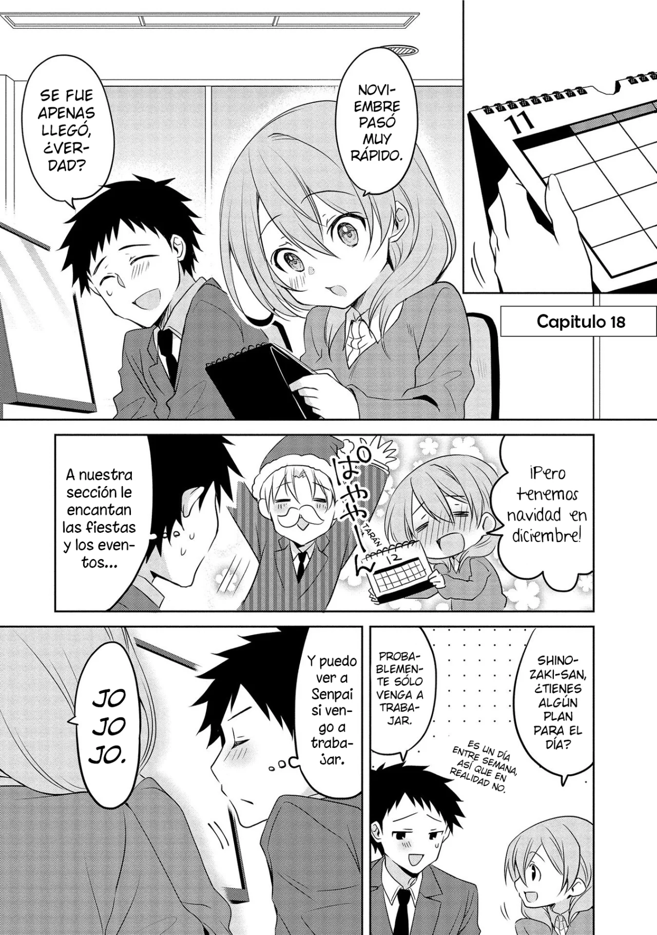 La historia de la pequeña senpai de mi compañía Capítulo 18 - Page 3