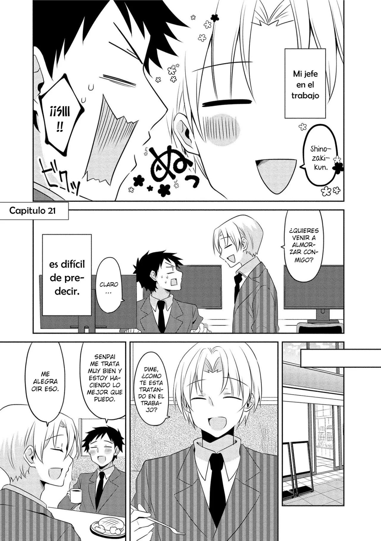 La historia de la pequeña senpai de mi compañía Capítulo 21 - Page 3