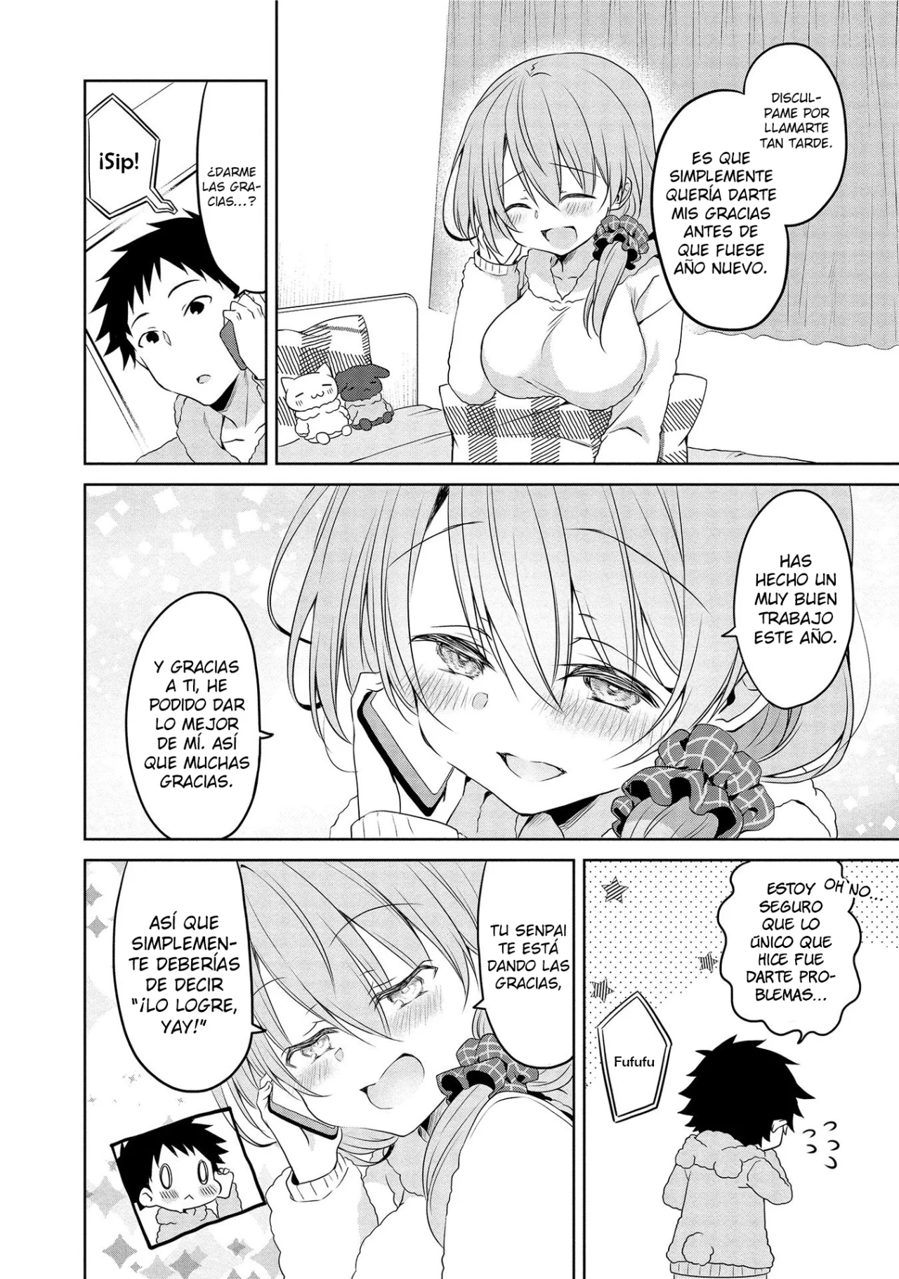 La historia de la pequeña senpai de mi compañía Capítulo 23 - Page 4