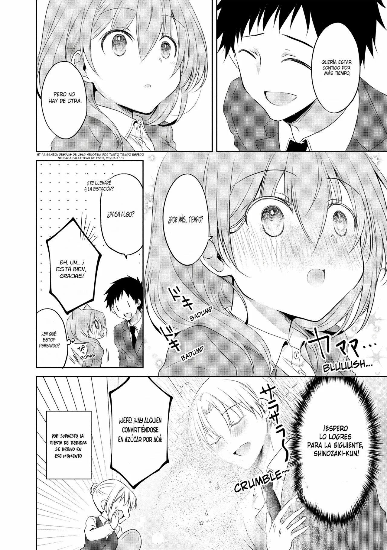 La historia de la pequeña senpai de mi compañía Capítulo 5 - Page 7