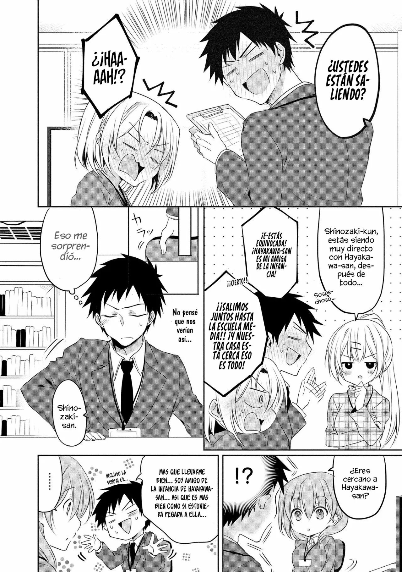 La historia de la pequeña senpai de mi compañía Capítulo 6 - Page 4