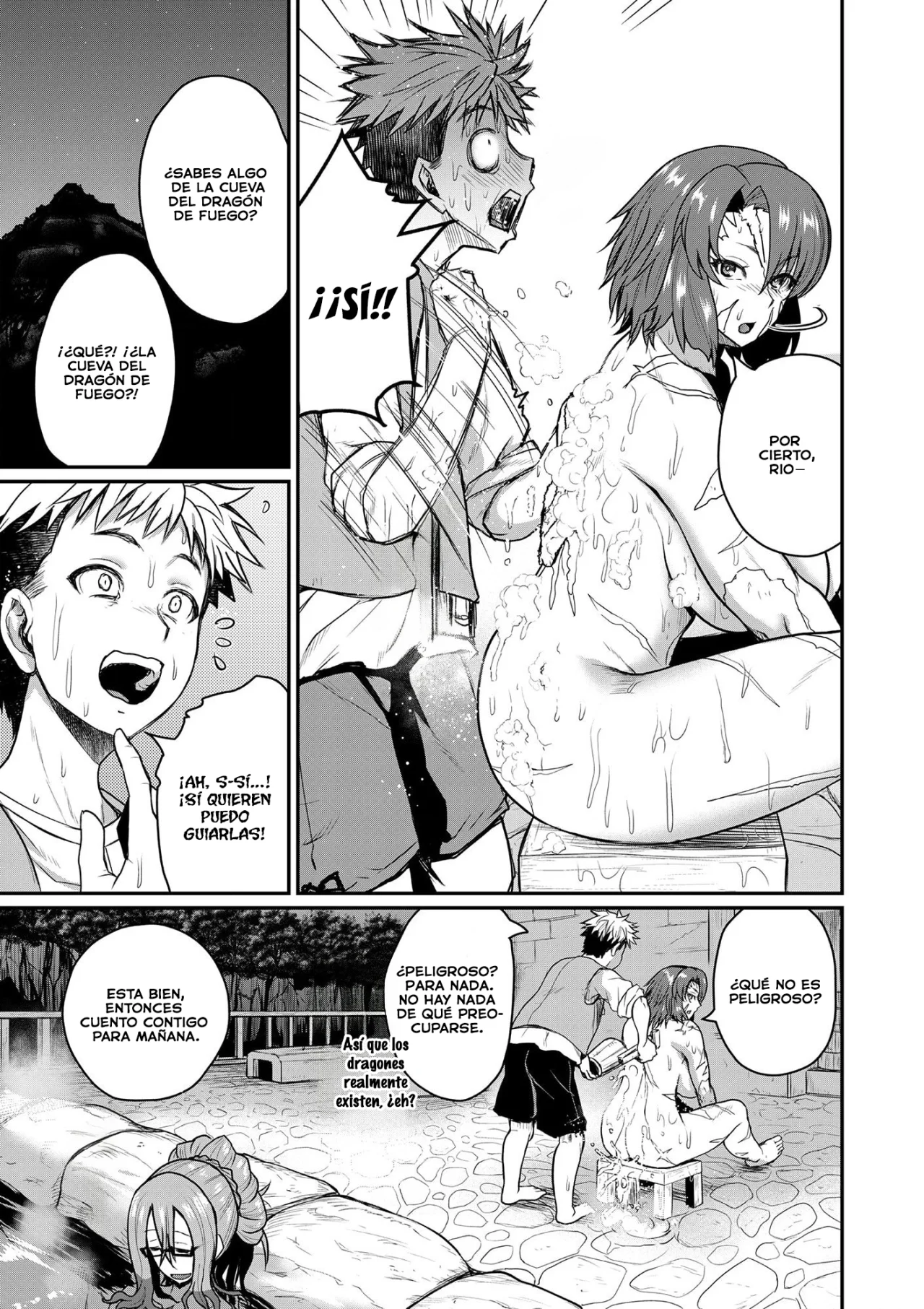 La posada termal en la frontera se convierte en un harem Capítulo 1 - Page 19