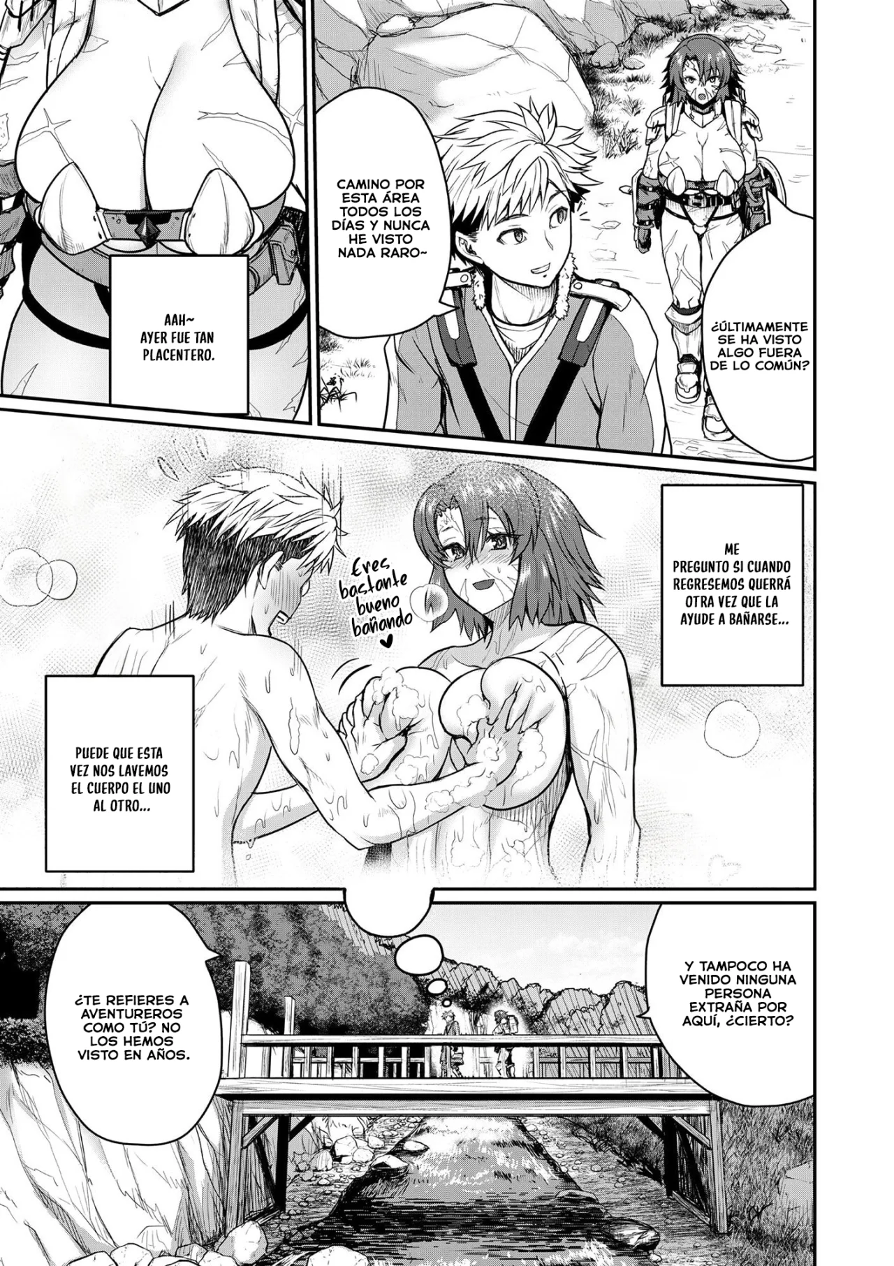 La posada termal en la frontera se convierte en un harem Capítulo 1 - Page 21