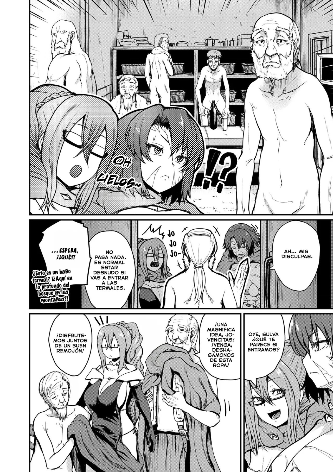 La posada termal en la frontera se convierte en un harem Capítulo 1 - Page 8