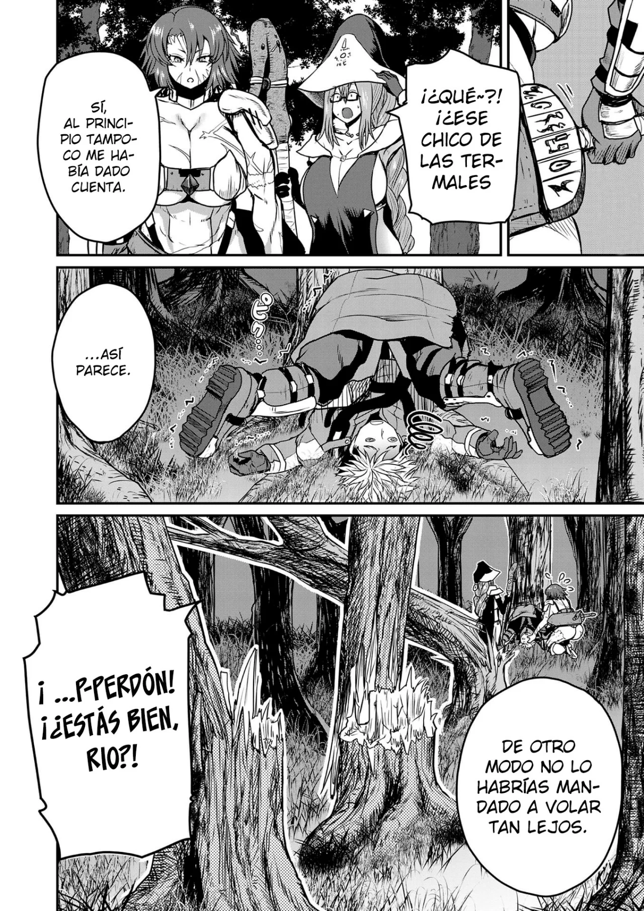 La posada termal en la frontera se convierte en un harem Capítulo 3 - Page 7