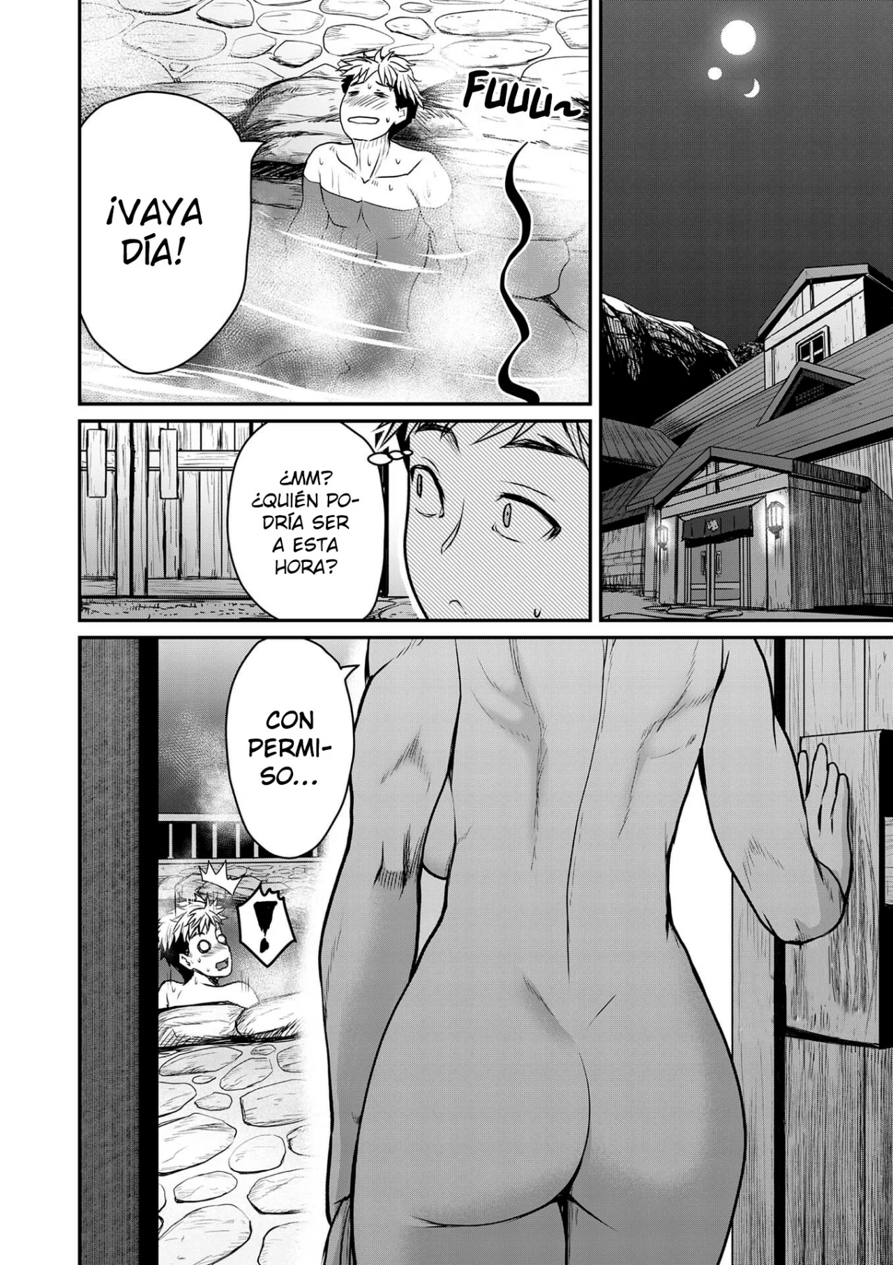La posada termal en la frontera se convierte en un harem Capítulo 3 - Page 9