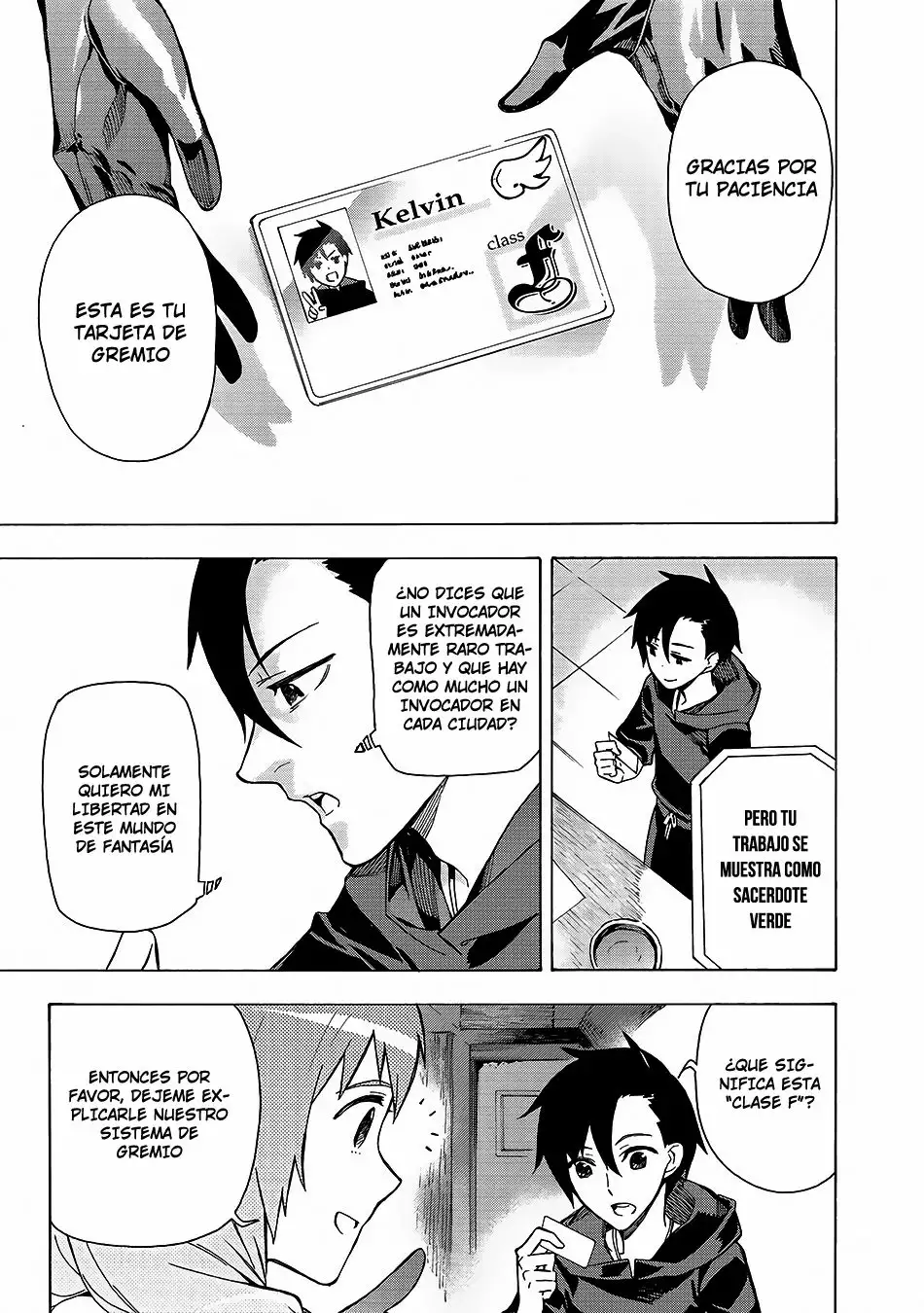 Kuro no Shoukanshi Capítulo 1 - Page 15