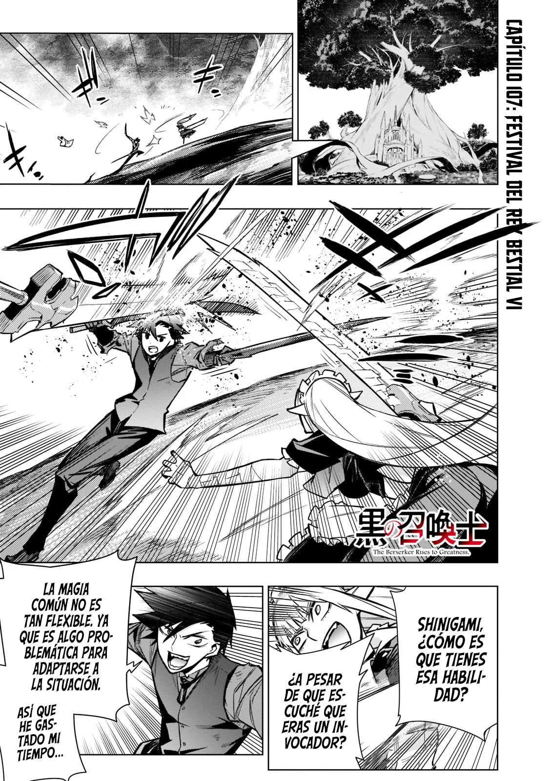 Kuro no Shoukanshi Capítulo 107 - Page 4