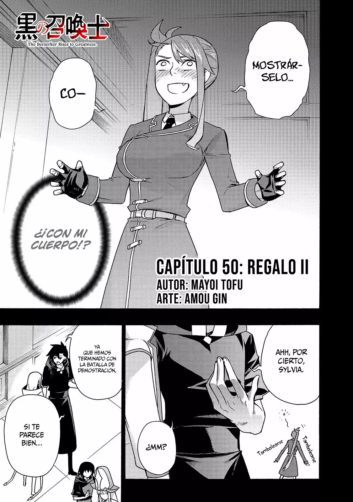 Kuro no Shoukanshi Capítulo 50 - Page 3