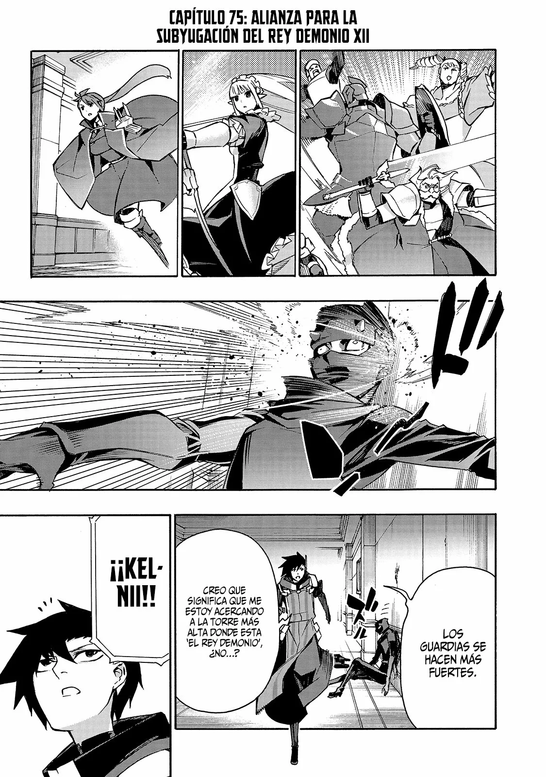 Kuro no Shoukanshi Capítulo 75 - Page 4