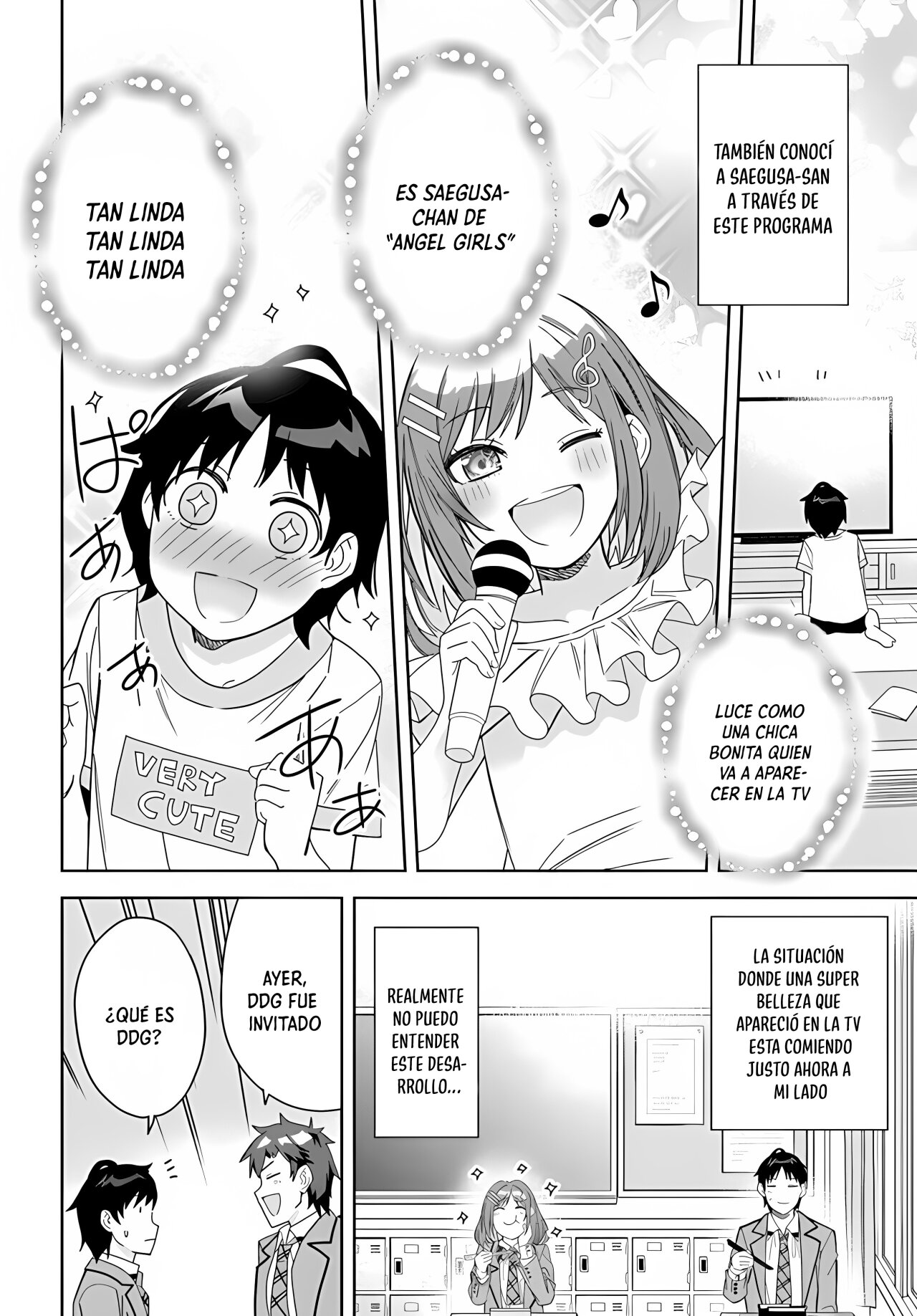 Classmate no Moto Idol ga, Tonikaku Kyodou Fushin Nan desu Capítulo 1 - Page 20