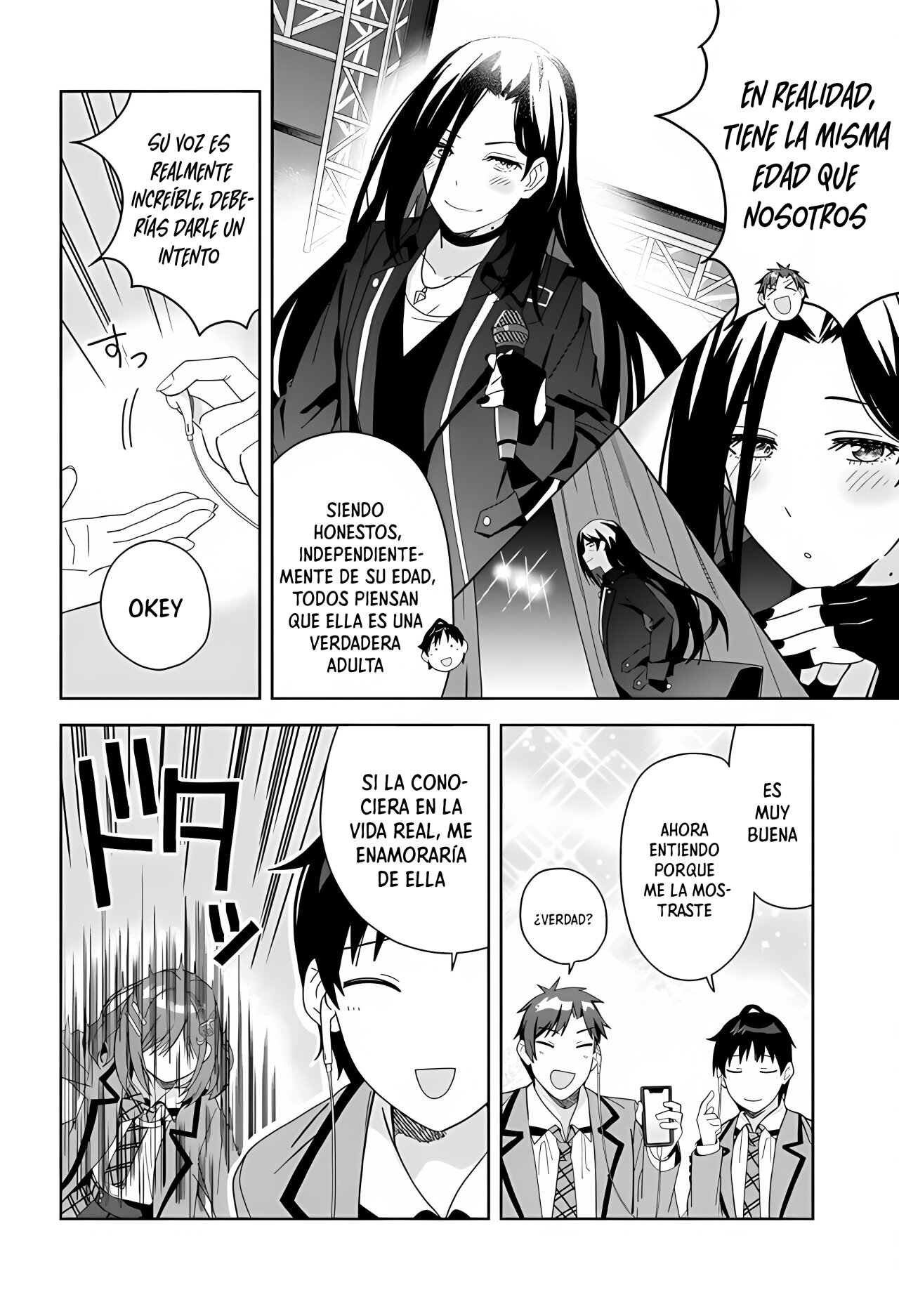 Classmate no Moto Idol ga, Tonikaku Kyodou Fushin Nan desu Capítulo 1 - Page 22