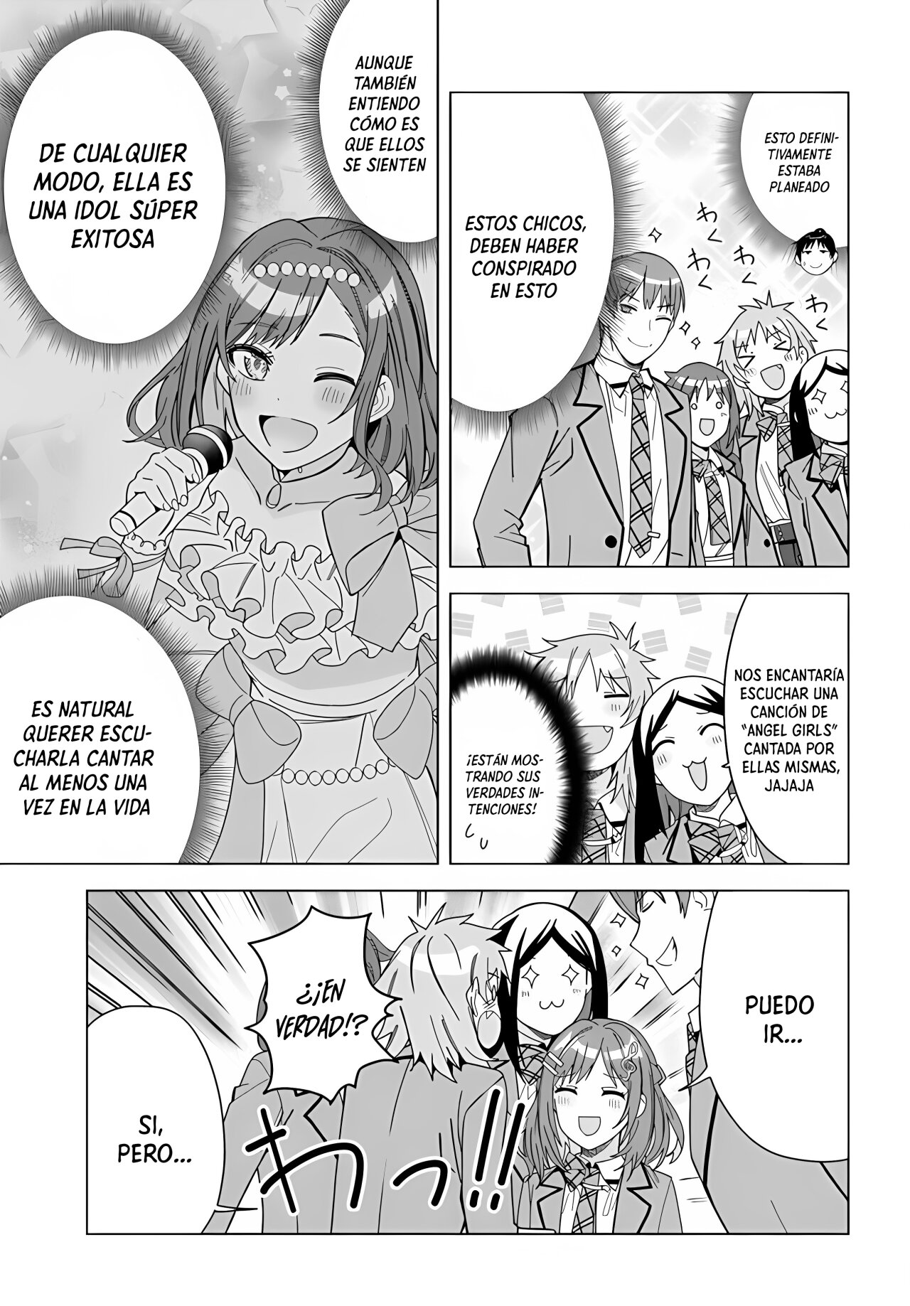 Classmate no Moto Idol ga, Tonikaku Kyodou Fushin Nan desu Capítulo 1 - Page 25