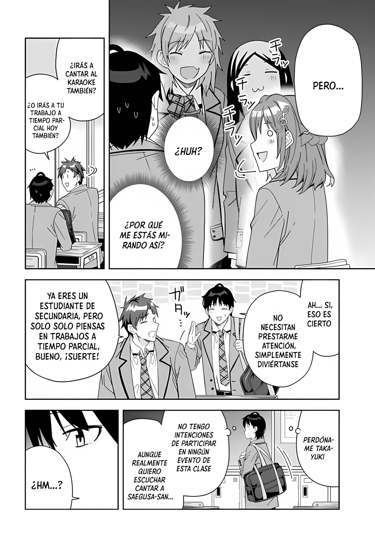 Classmate no Moto Idol ga, Tonikaku Kyodou Fushin Nan desu Capítulo 1 - Page 26