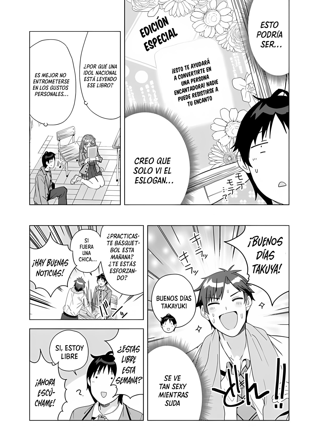 Classmate no Moto Idol ga, Tonikaku Kyodou Fushin Nan desu Capítulo 1 - Page 37